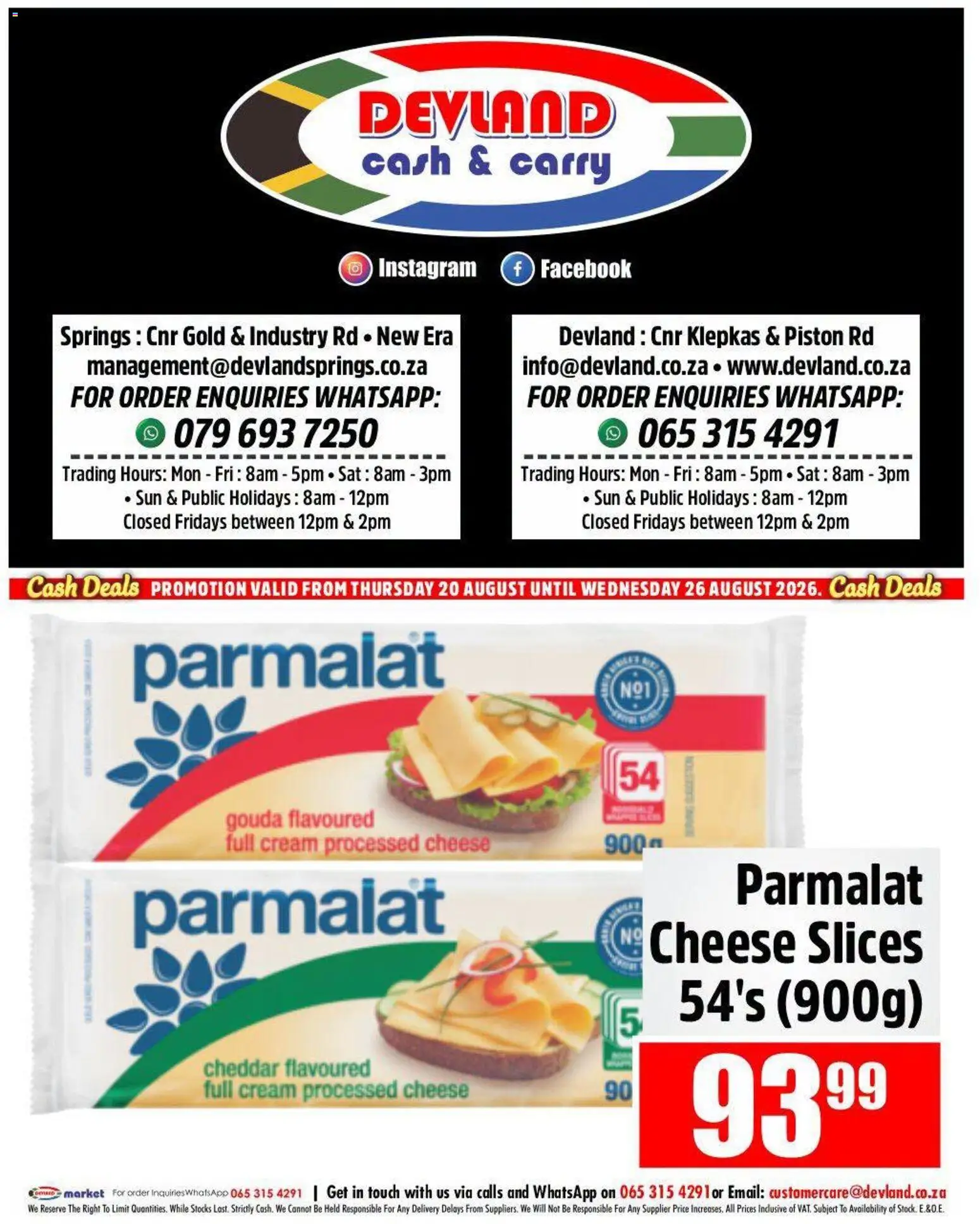 New Devland catalogue – valid from 20/08/2026 | Page: 5 | Products: Cheese, Cheddar, Cream