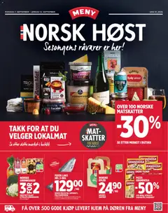 Forhåndsvisning av Meny kundeavis gyldig fra 07/09/2026