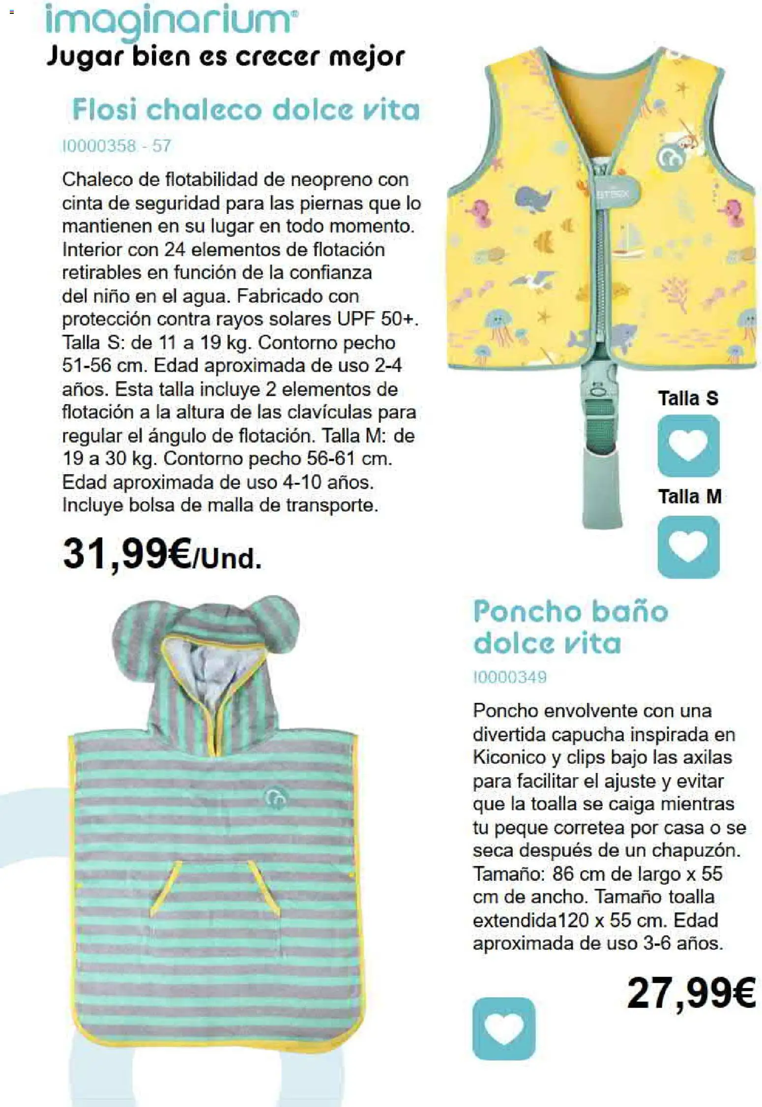 Juguettos catálogo │ válido desde el 30/06/2026 | Página: 6 | Productos: Chaleco, Bolsa, Baño