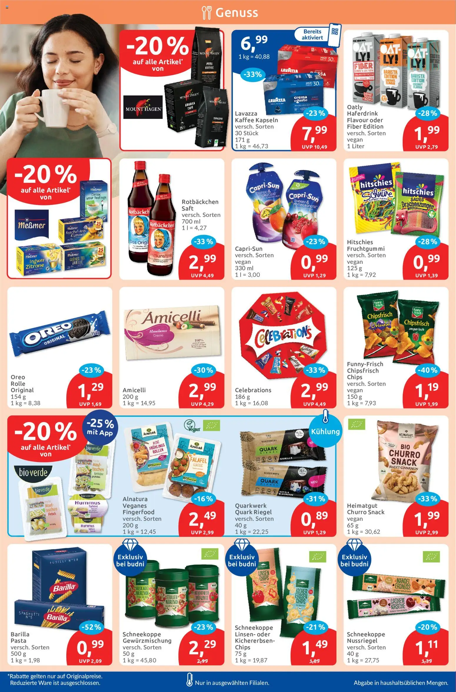 Budni Prospekt – gültig ab 28.09.2026 | Seite: 6 | Produkte: Quark, Kaffee, Cashew, Avocado