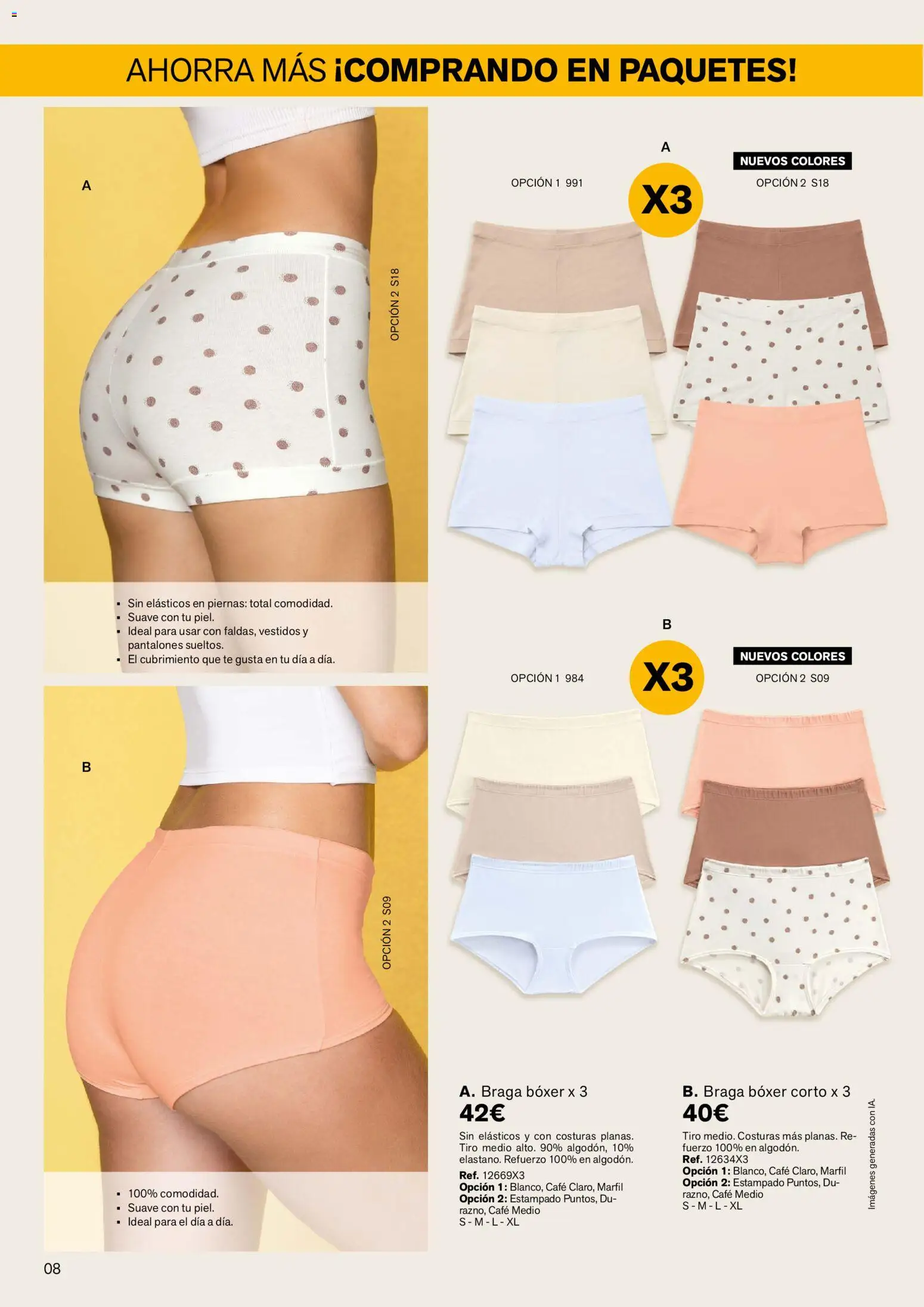 Leonisa folleto │ válido desde el 01/09/2026 | Página: 10 | Productos: Pantalones, Café, Té, Braga