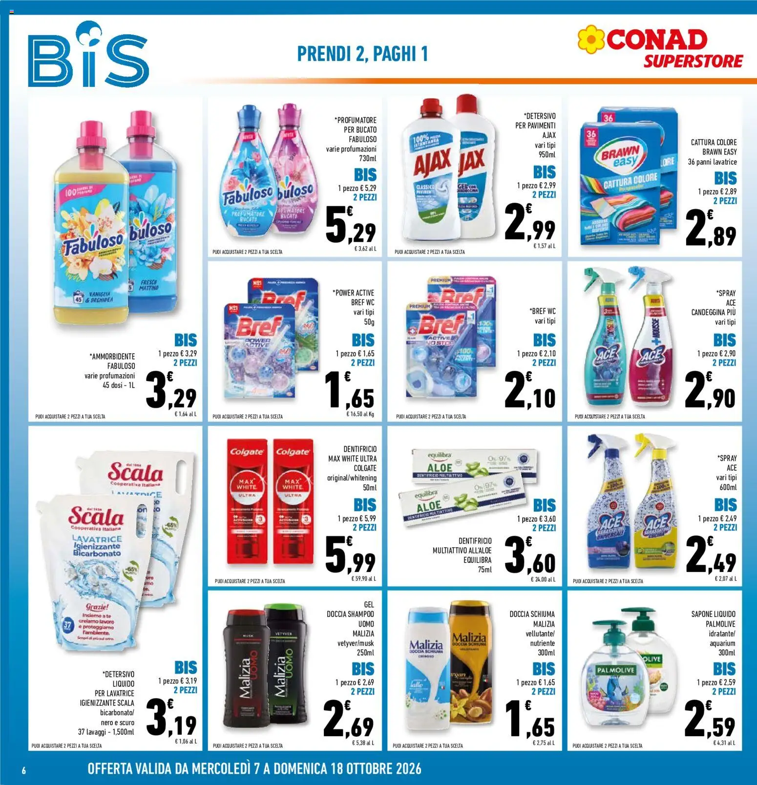 Volantino Conad del 07/10/2026 | Pagina: 6