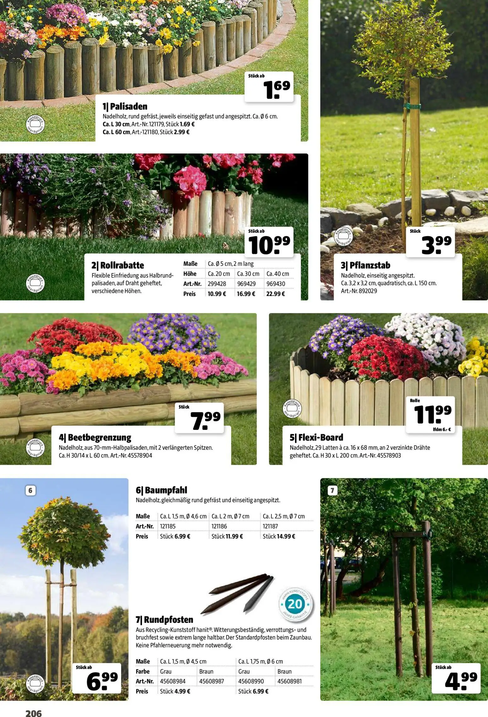 Hagebau Gartenjahr gültig ab 13.03.2026 | Seite: 206
