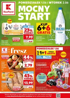 Pogląd oferty "Kaufland gazetka - Mocny start" - ważna od 01.06.2026