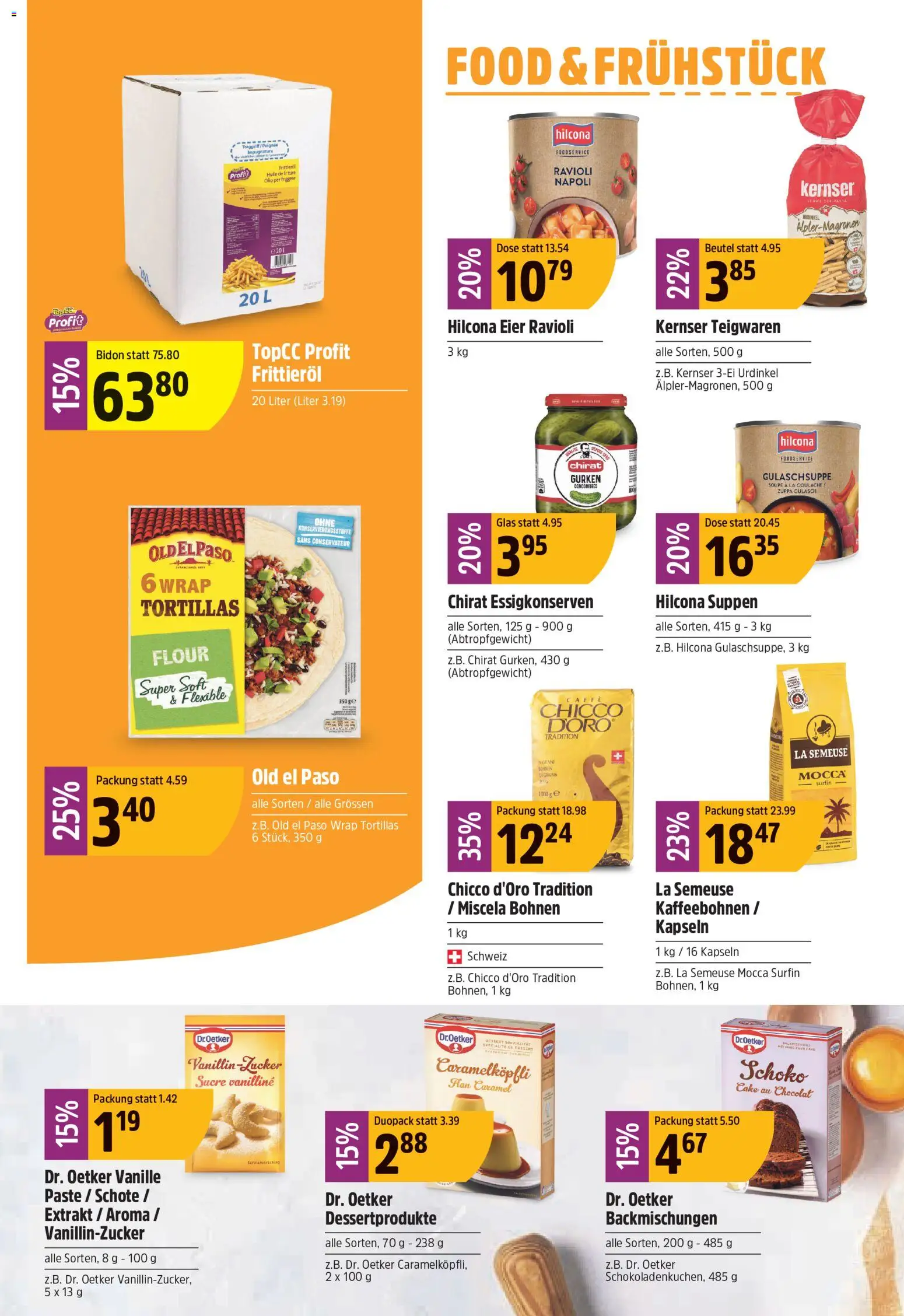 TopCC aktionen – gültig ab 07.09.2026 | Seite: 14 | Produkte: Suppen, Teigwaren, Glas, Gurken