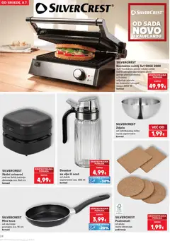Kaufland - Slavonski Brod - Pregled kataloga iz trgovine Kaufland, vrijedi od 08.07.2026 | Stranica: 24 | Proizvodi: Usisavač, Ulje, Baterije, Tava