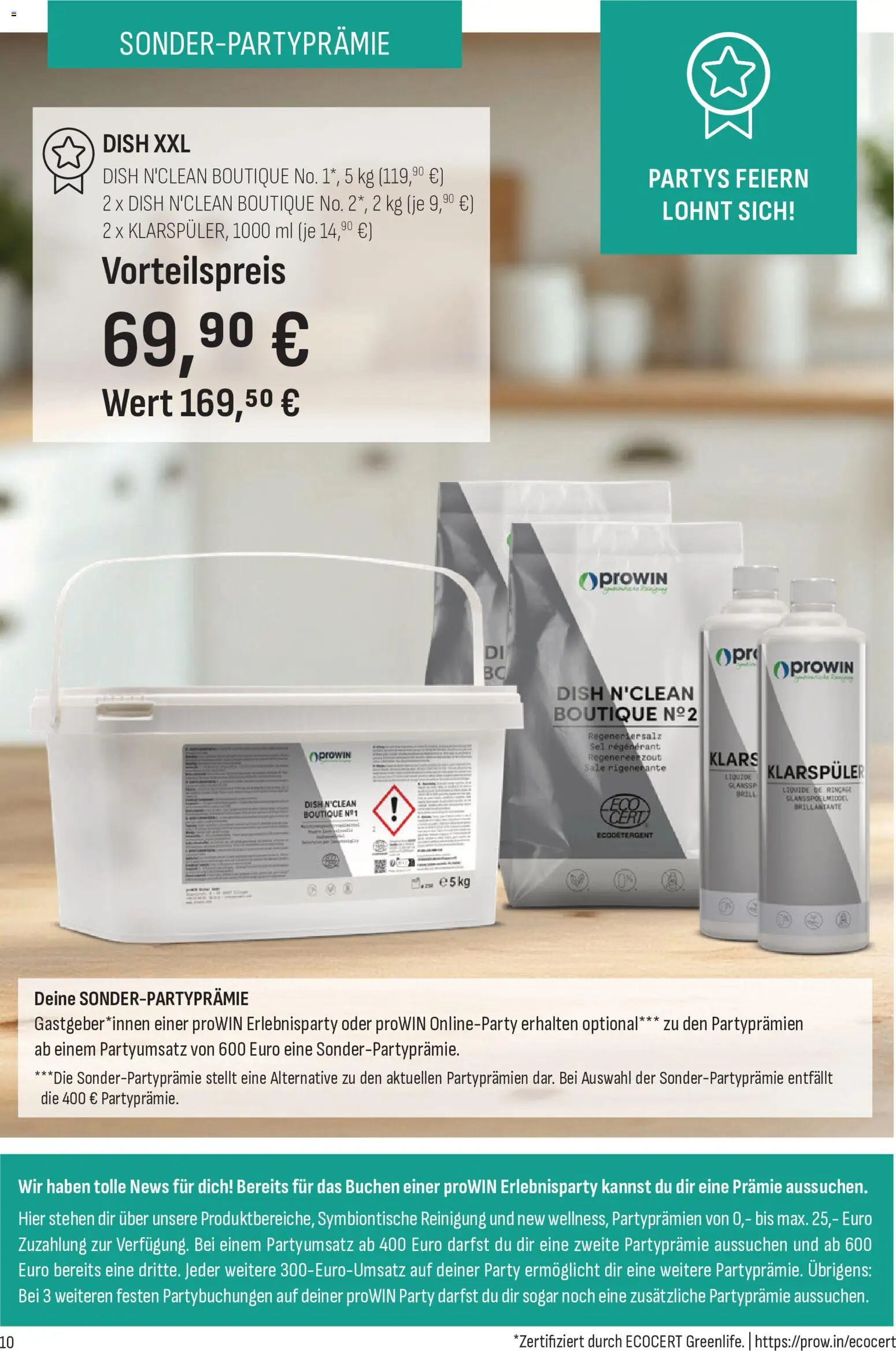 Angebote ProWIN Juni / Juli 2026 – gültig ab 01.06.2026 | Seite: 10 | Produkte: Klarspüler
