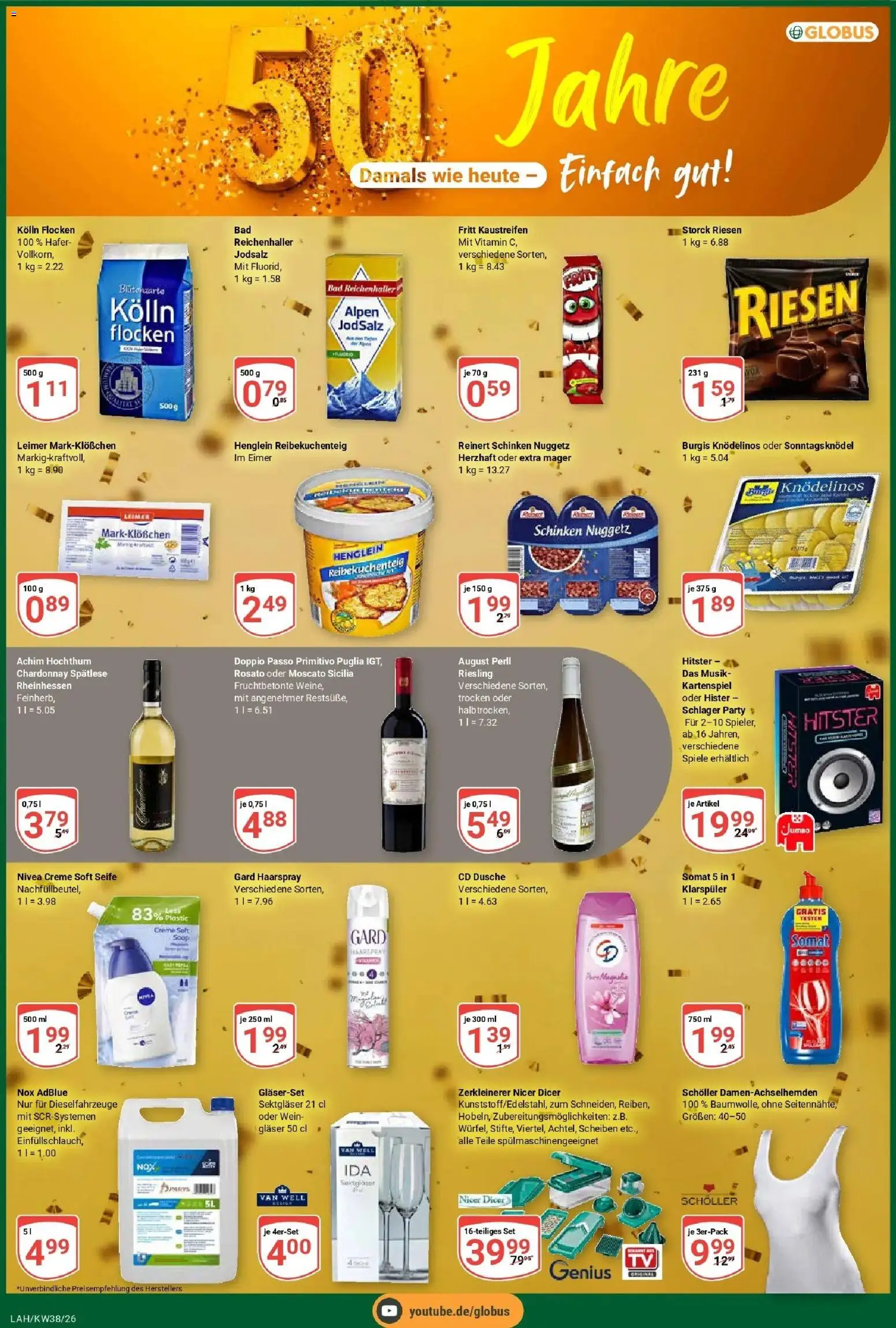 Globus Prospekt Lahnstein (ab 14.09.2026) » Angebote online | Seite: 2 | Produkte: Haarspray, Seife, Klarspüler, Doppio Passo