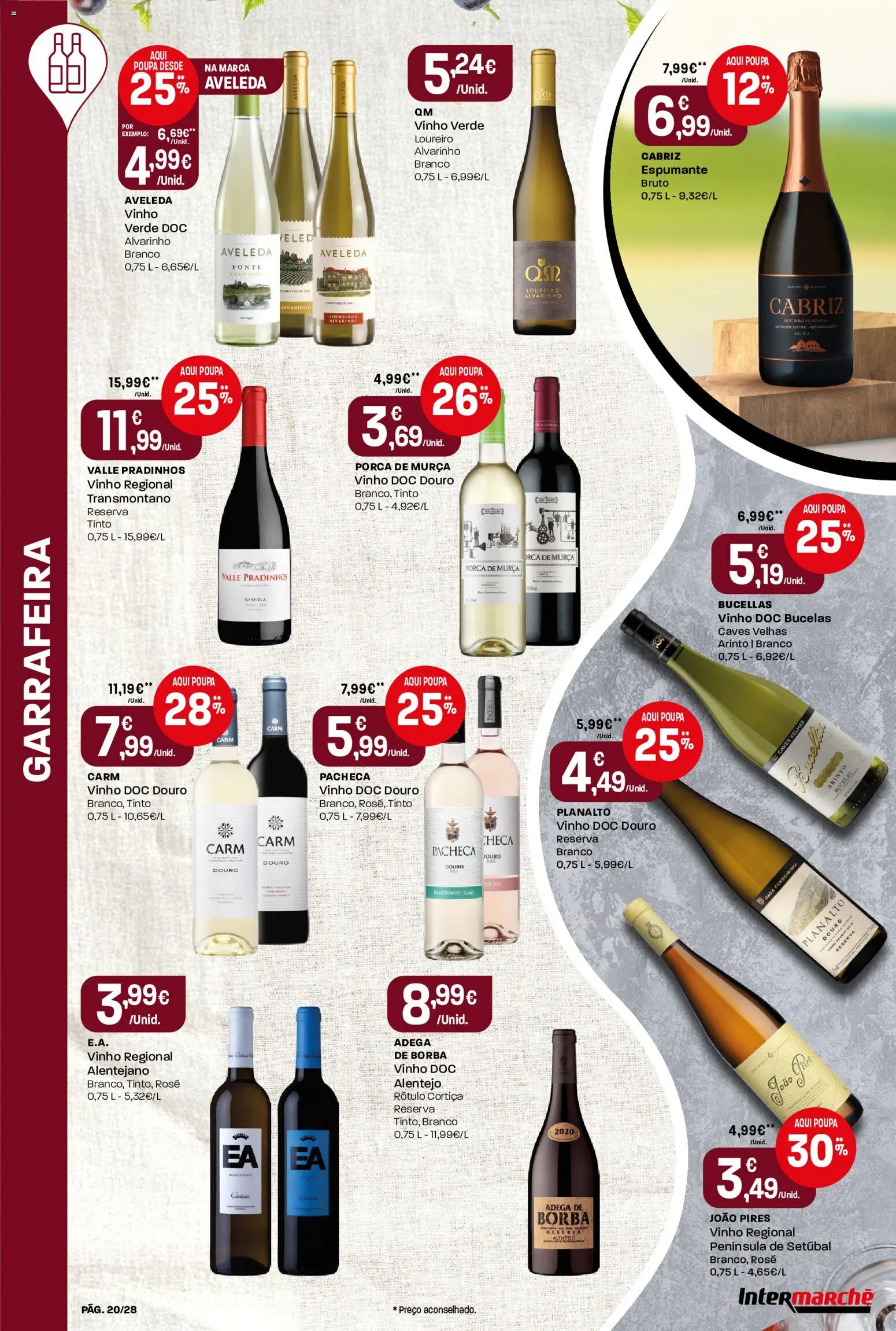 Intermarché Folheto Contact │ válido de 16/07/2026 | Página: 20 | Produtos: Espumante, Vinho