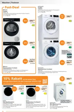 Fust aktionen ab 22.06.2026 gültig | Seite: 26 | Produkte: AEG, Waschtrockner, Waschmaschine