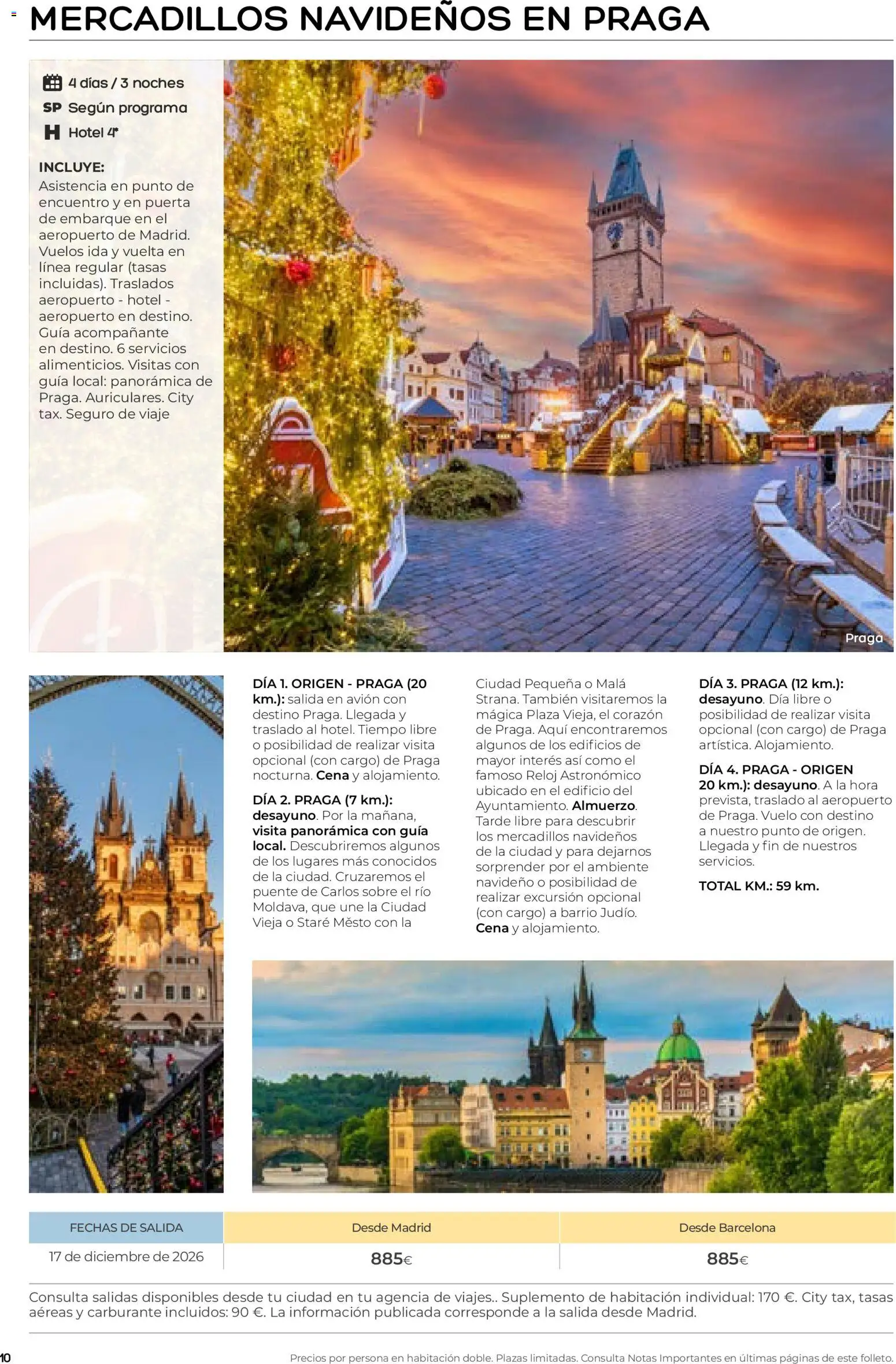 Viajes El Corte Inglés folleto Destinos Otoño y Primavera │ válido desde el 01/07/2026 | Página: 10 | Productos: Reloj