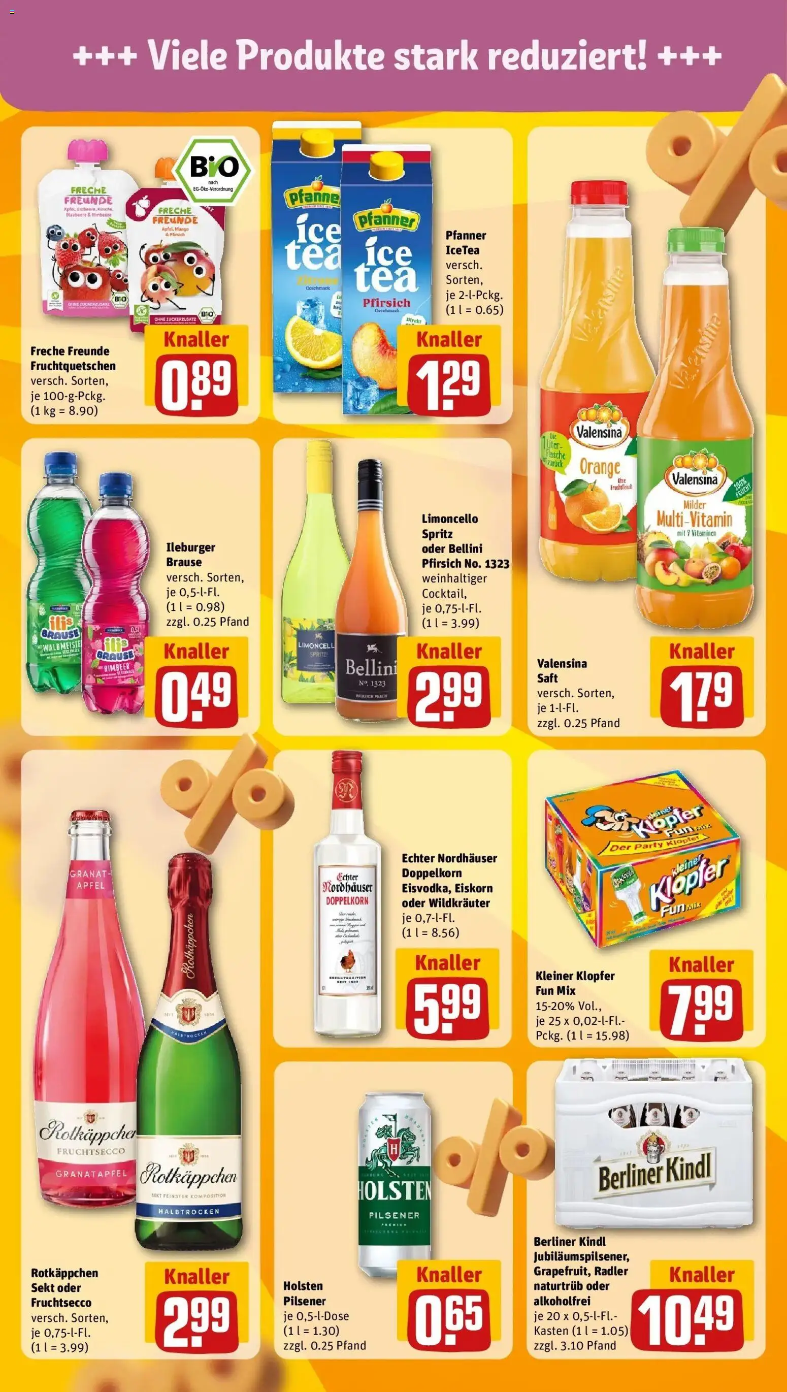 Rewe Prospekt Berlin / Mitte – gültig ab 01.06.2026 | Seite: 17 | Produkte: Granatapfel, Äpfel, Holsten, Valensina