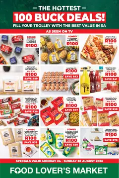 Food Lover's Market specials catalogue – valid from 24/08/2026