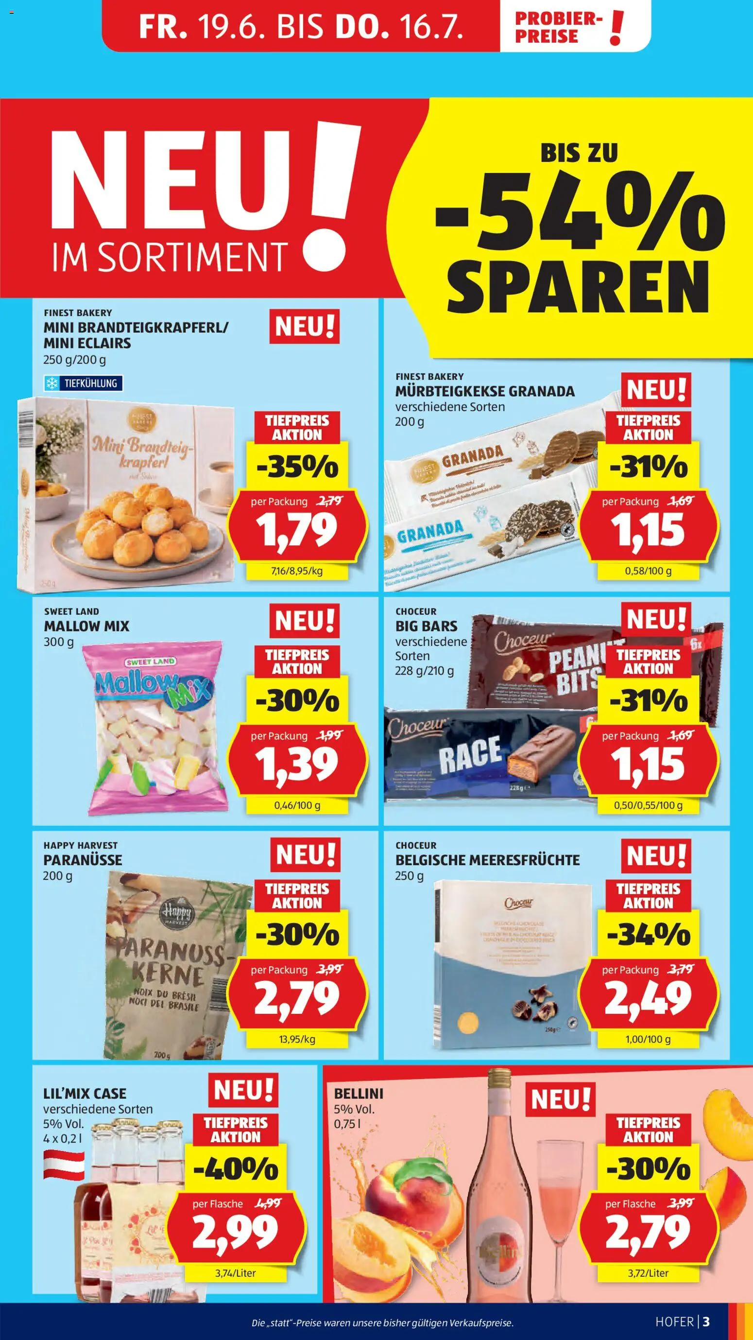Hofer Flugblatt gültig ab 19.06.2026 | Seite: 7 | Produkte: Meeresfrüchte