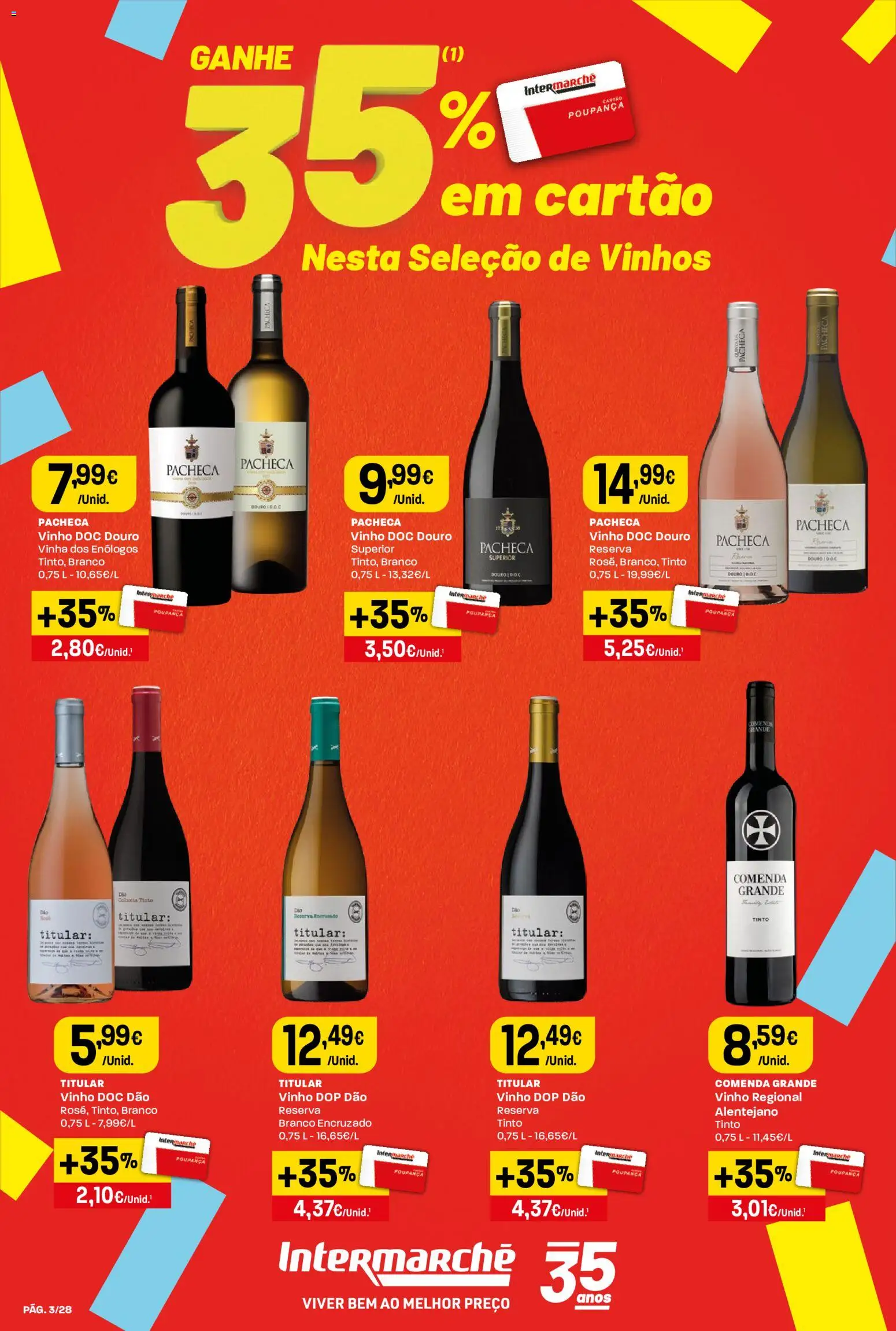 Intermarché Folheto Contact │ válido de 30/07/2026 | Página: 3 | Produtos: Vinho