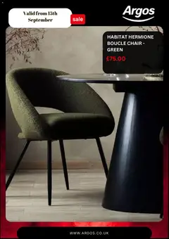 Preview of Argos catalogue valid from 15/09/2026 | Page: 4 | Products: Chair