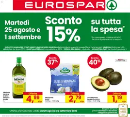 Anteprima del volantino Eurospar volantino Ravenna valido a partire dal 20/08/2026