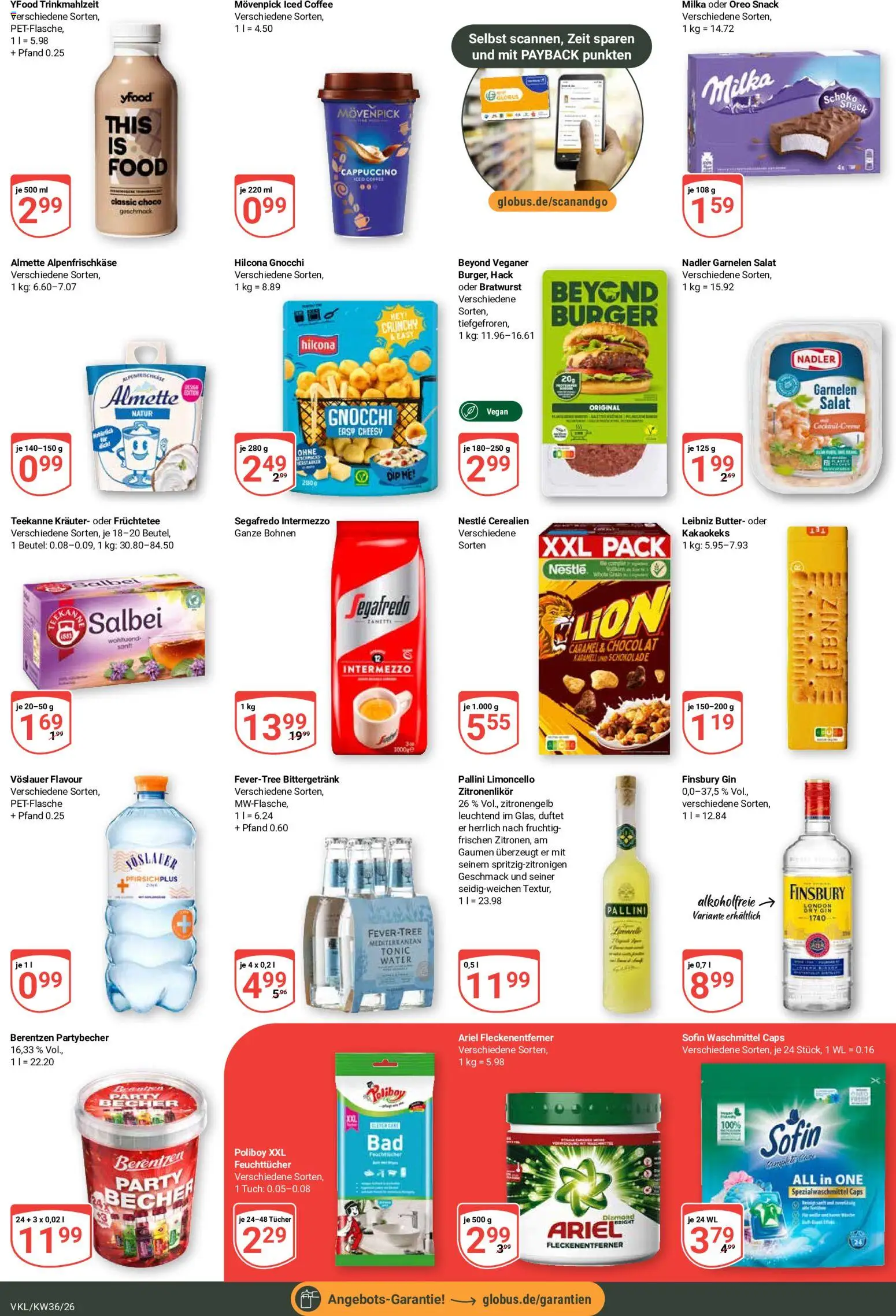 Globus Prospekt Völklingen – gültig ab 31.08.2026 | Seite: 5 | Produkte: Gnocchi, Bratwurst, Garnelen, Berentzen