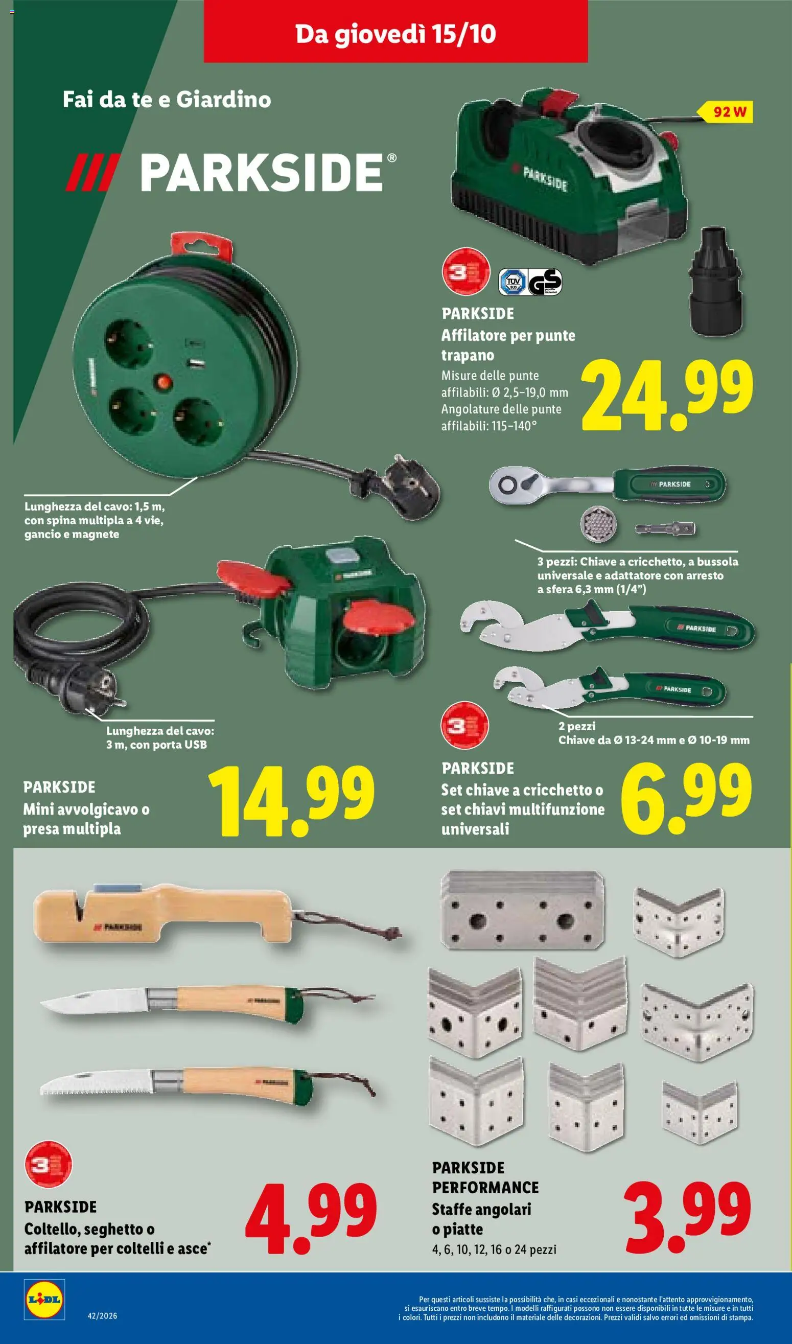 Volantino Lidl del 15/10/2026 | Pagina: 34
