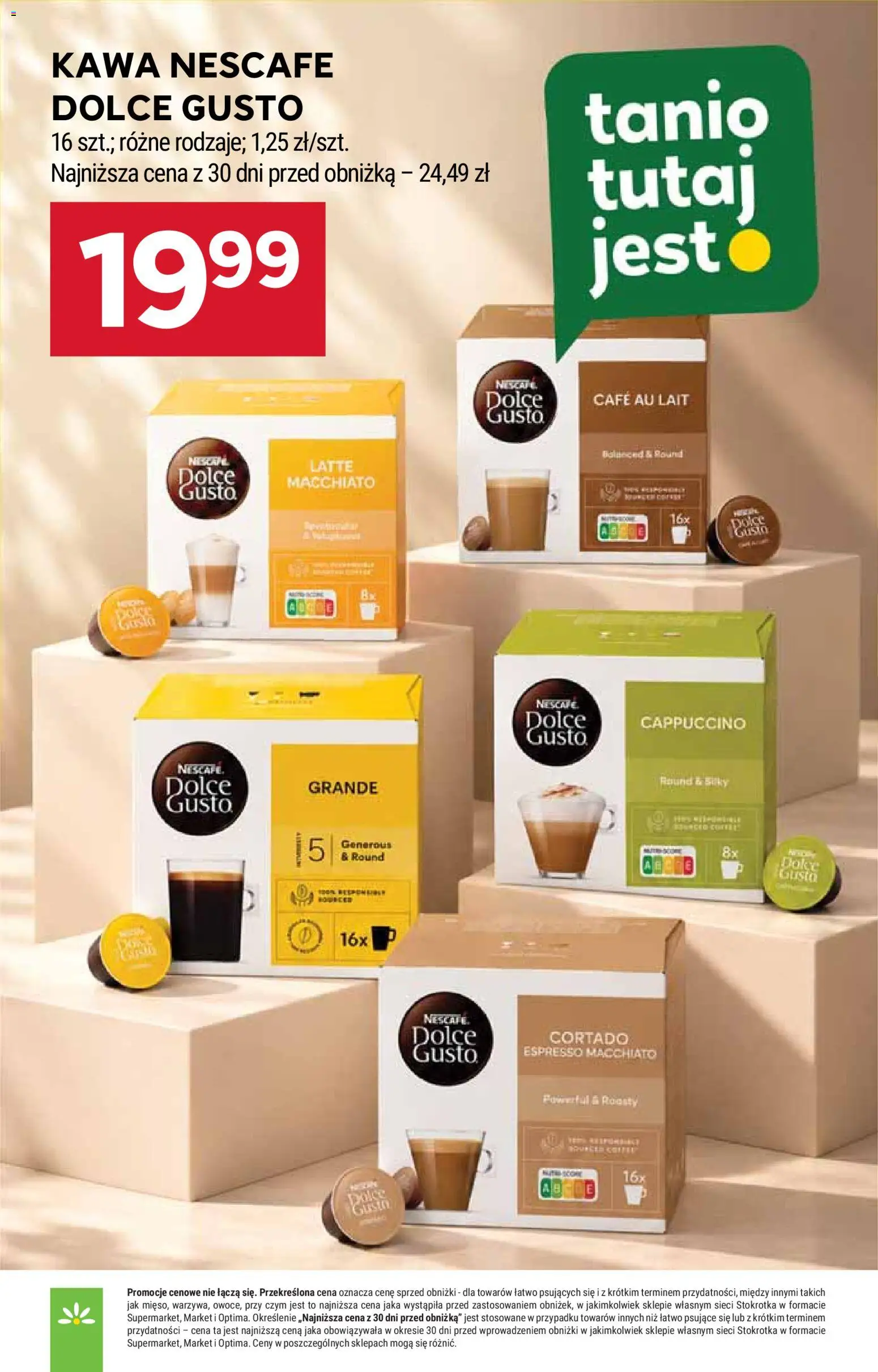 Stokrotka gazetka - Market od 15.10.2026 | Strona: 21 | Produkty: Stokrotka, Nescafe, Kawa nescafe, Cappuccino