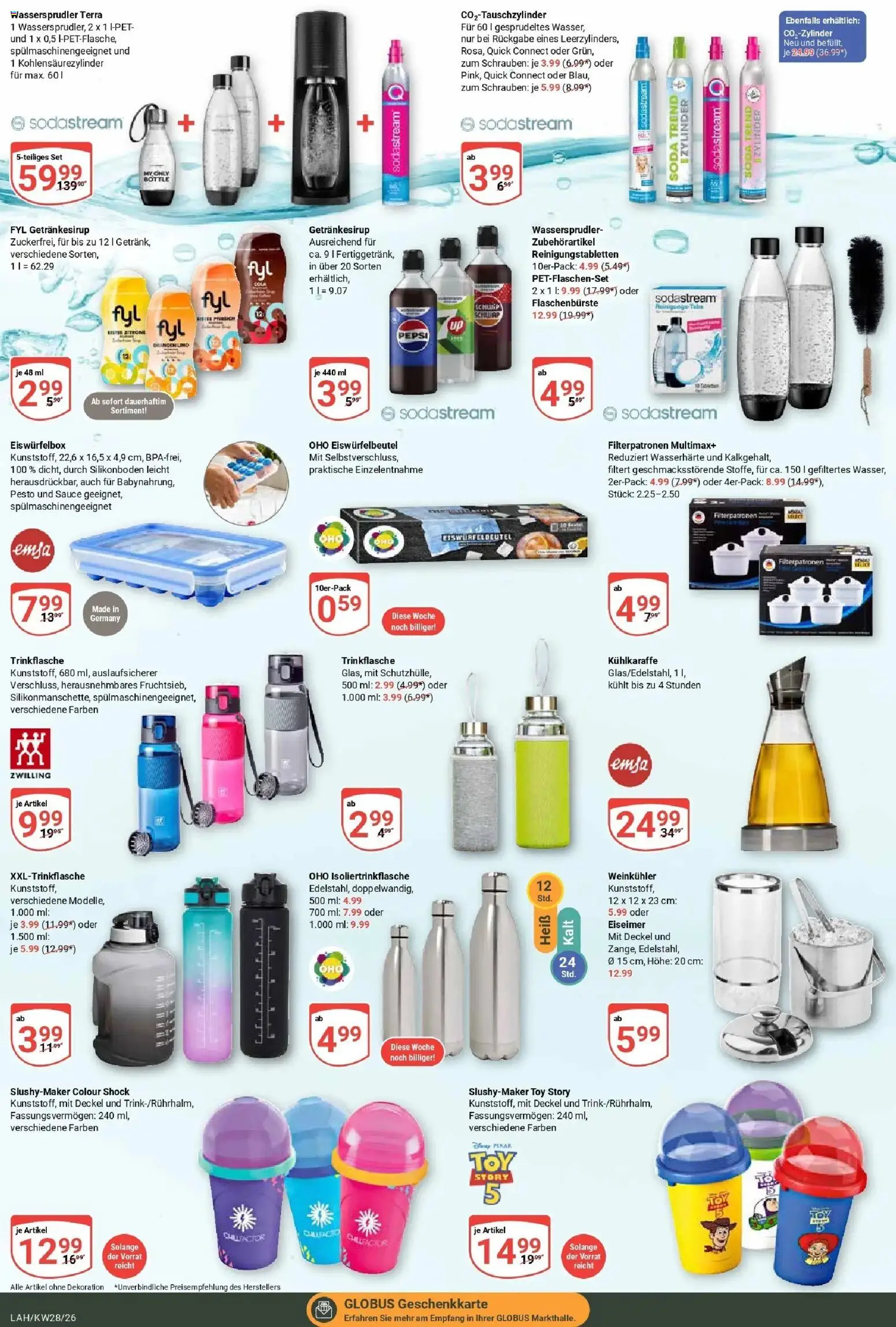 Globus Prospekt Lahnstein – gültig ab 06.07.2026 | Seite: 25 | Produkte: Pfirsich, Pepsi, Sodastream