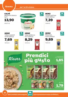 Anteprima del volantino Sogegross volantino valido a partire dal 07/10/2026 | Pagina: 48 | Prodotti: Ketchup, Maionese, Salsa, Salsa barbecue