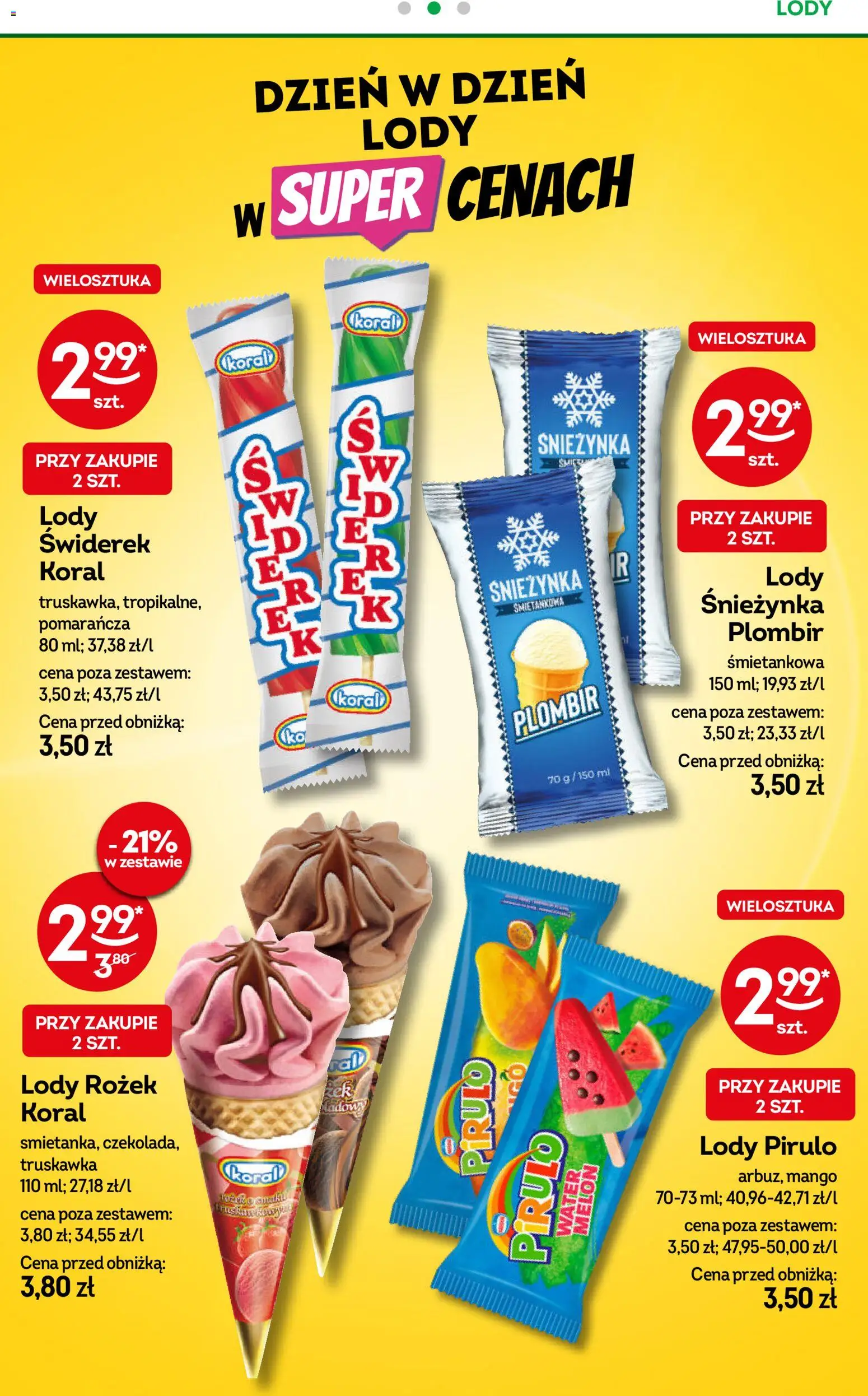 Żabka gazetka od 03.06.2026 | Strona: 68 | Produkty: Milka, Lody