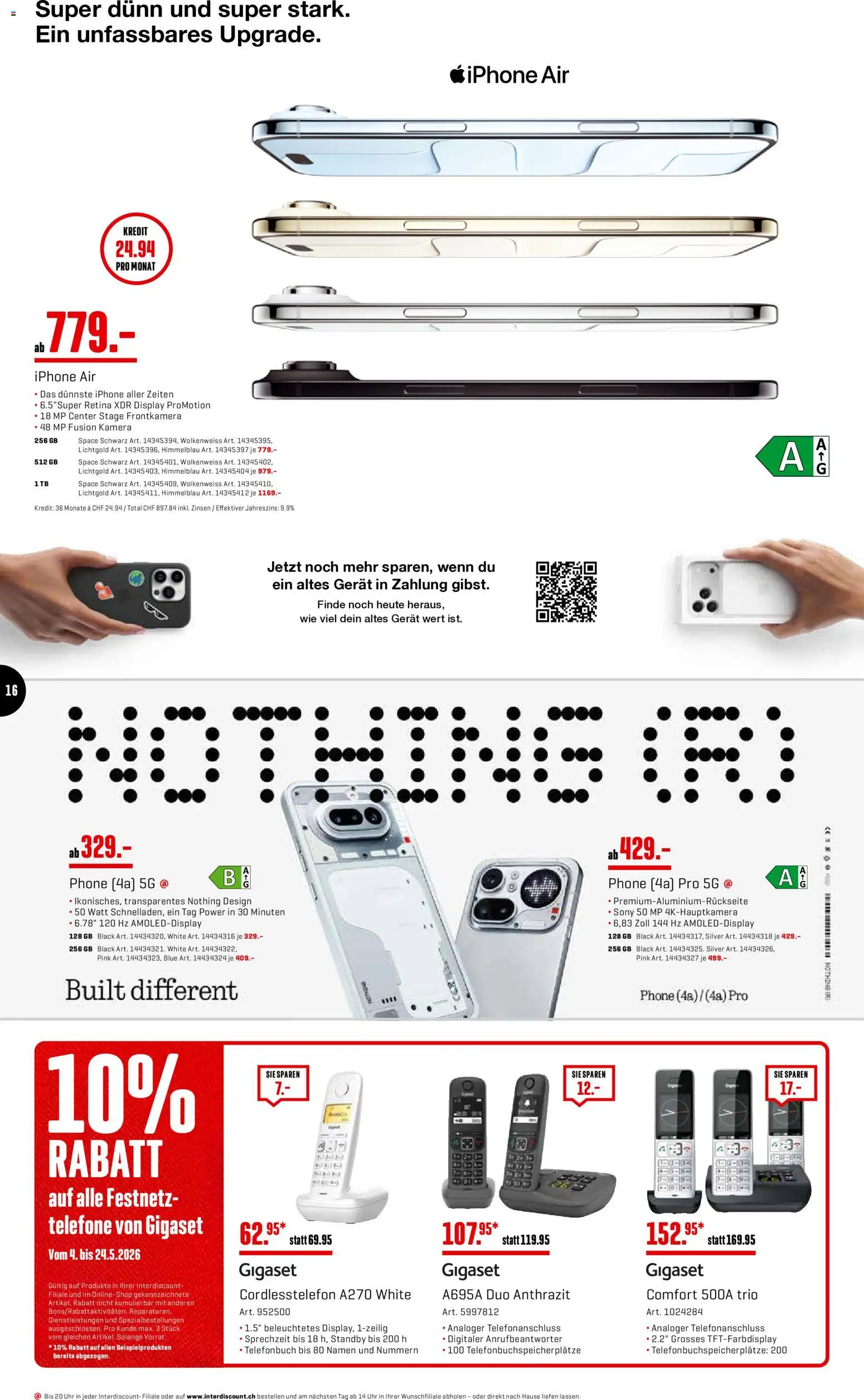 Interdiscount aktionen – gültig ab 04.05.2026 | Seite: 16