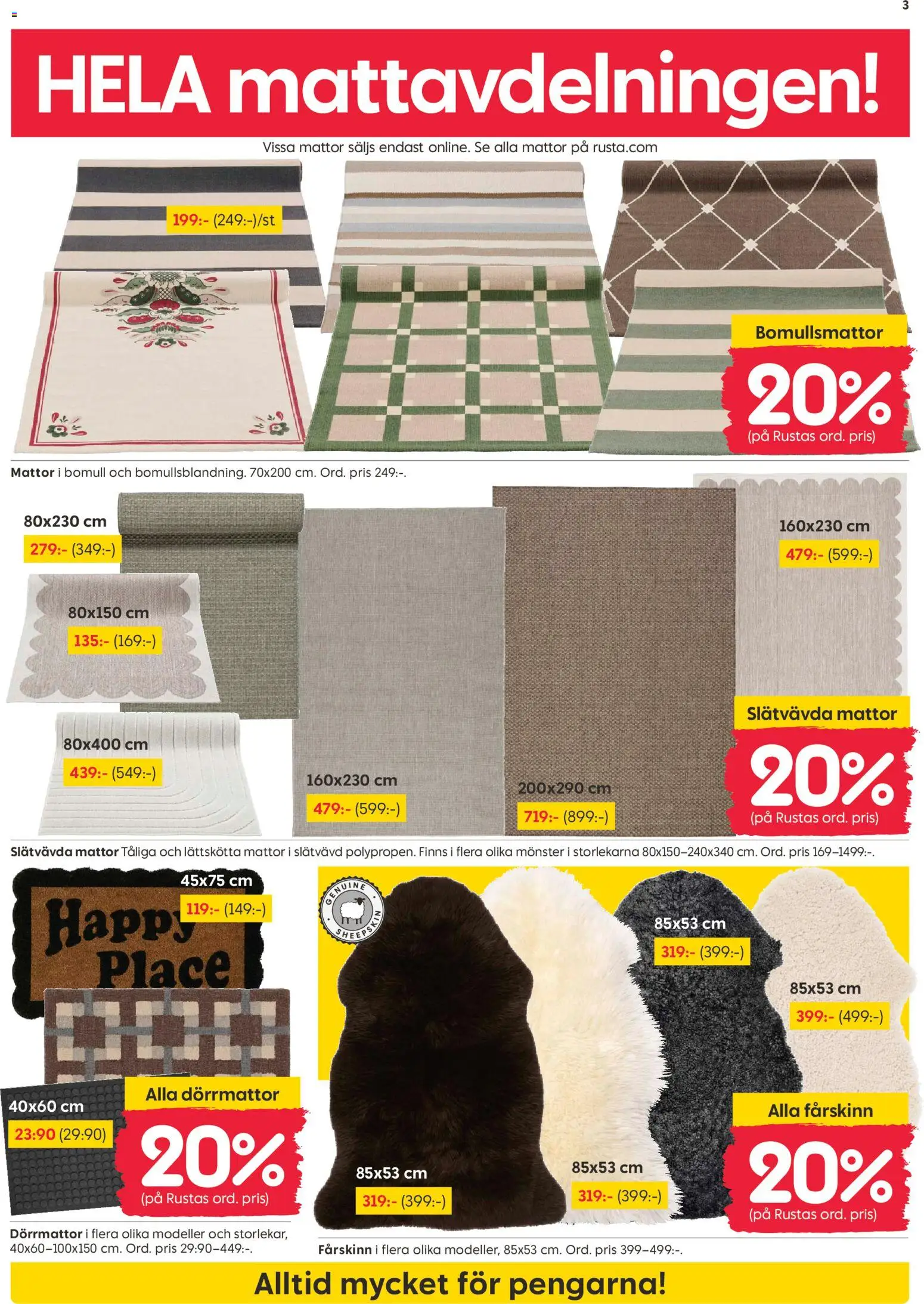 Rusta reklamblad aktuell från 05/10/2026 | Sida: 3