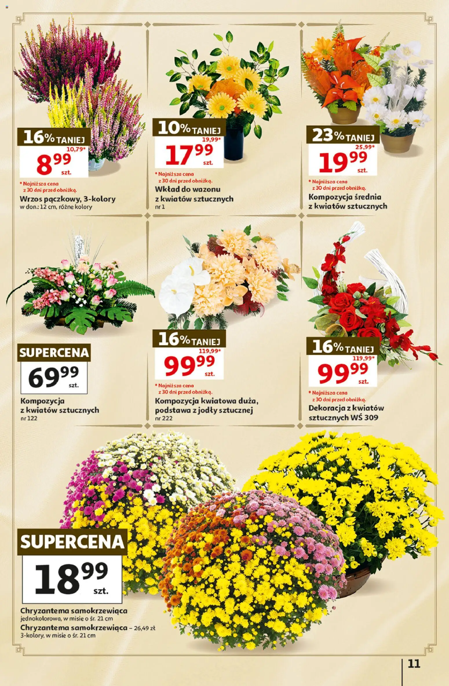 Auchan gazetka - Hipermarket od 15.10.2026 | Strona: 11 | Produkty: Wrzos