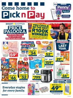 Pick n Pay specials catalogue – valid from 25/09/2026