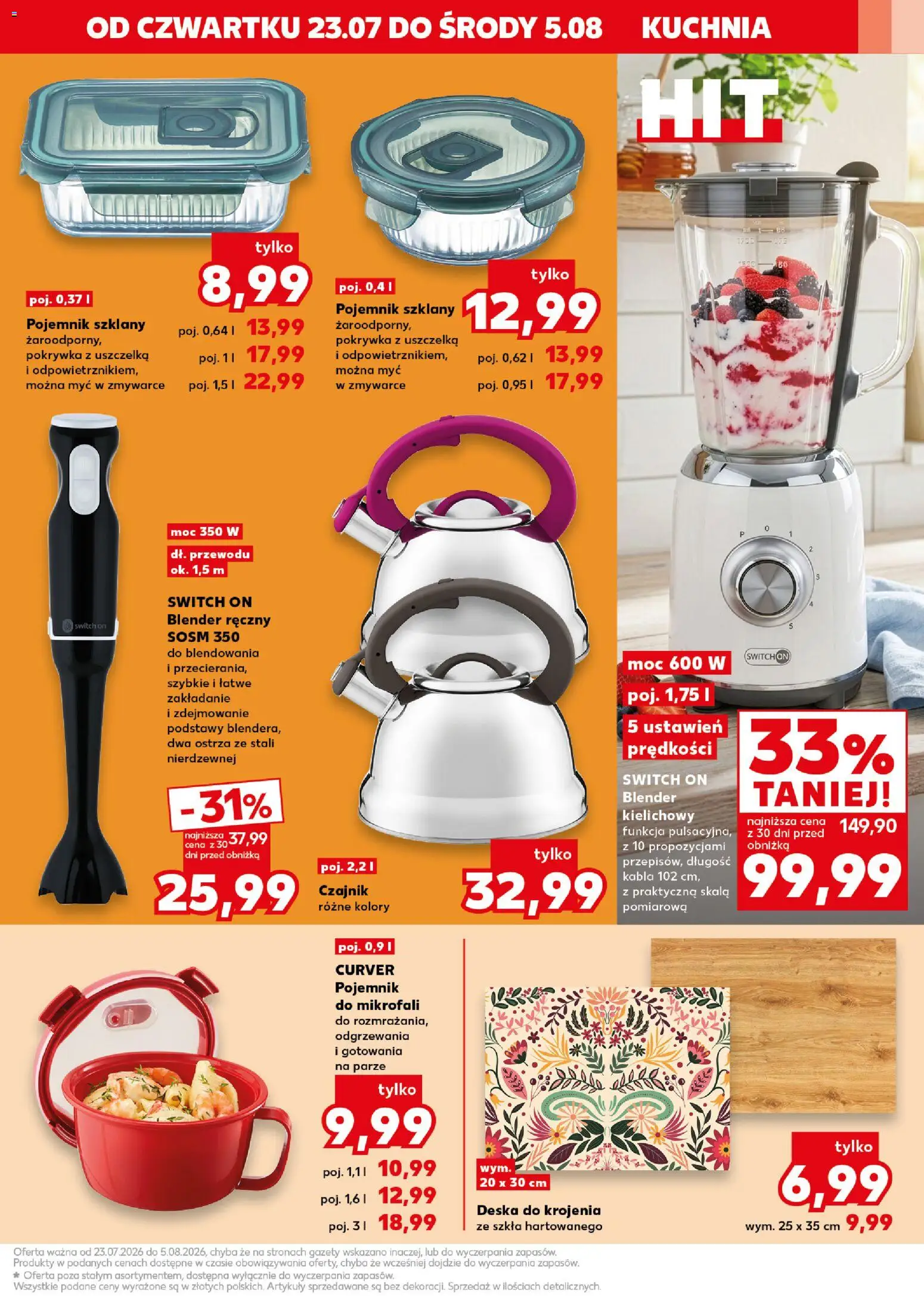 Kaufland Polsko leták - Złap okazje od 23.07.2026 | Strana: 7 | Produkty: Switch On
