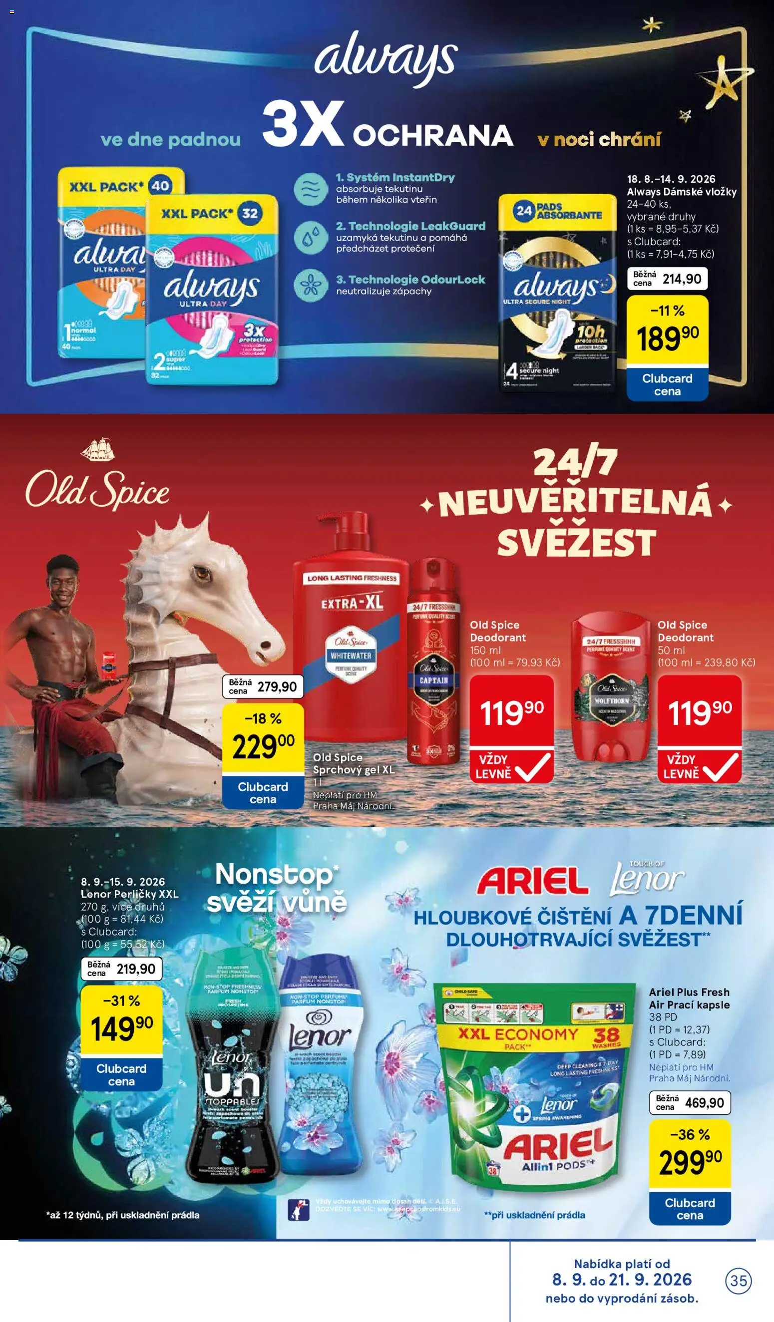 Tesco leták - Hypermarket od 09.09.2026 | Strana: 35