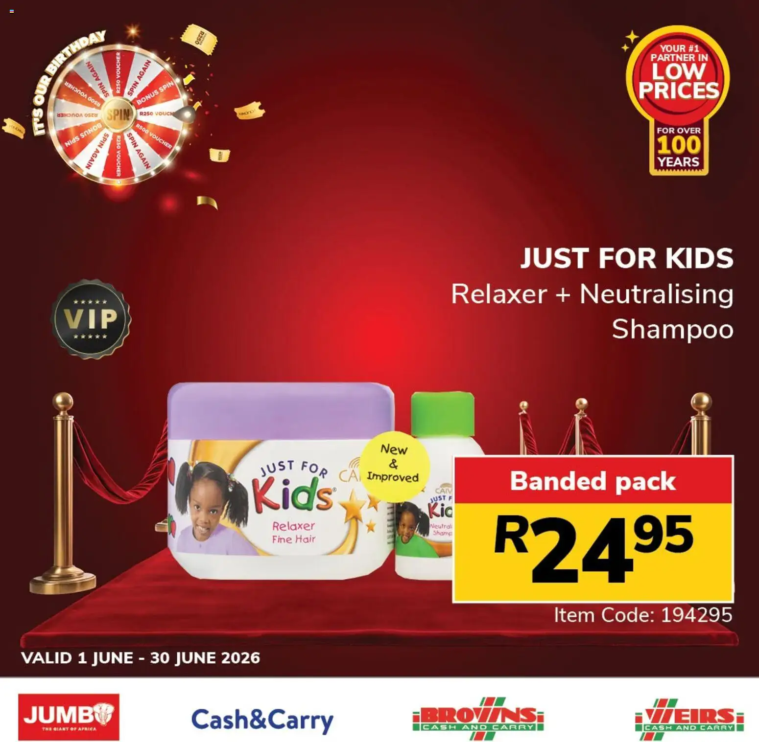 New Jumbo catalogue – valid from 01.06.2026 | Page: 5 | Products: Shampoo, Relaxer