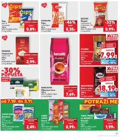 TWIX, MARS ILI BOUNTY Kolačići, čokoladni - Pregled kataloga iz trgovine Kaufland, vrijedi od 07.10.2026 | Stranica: 25