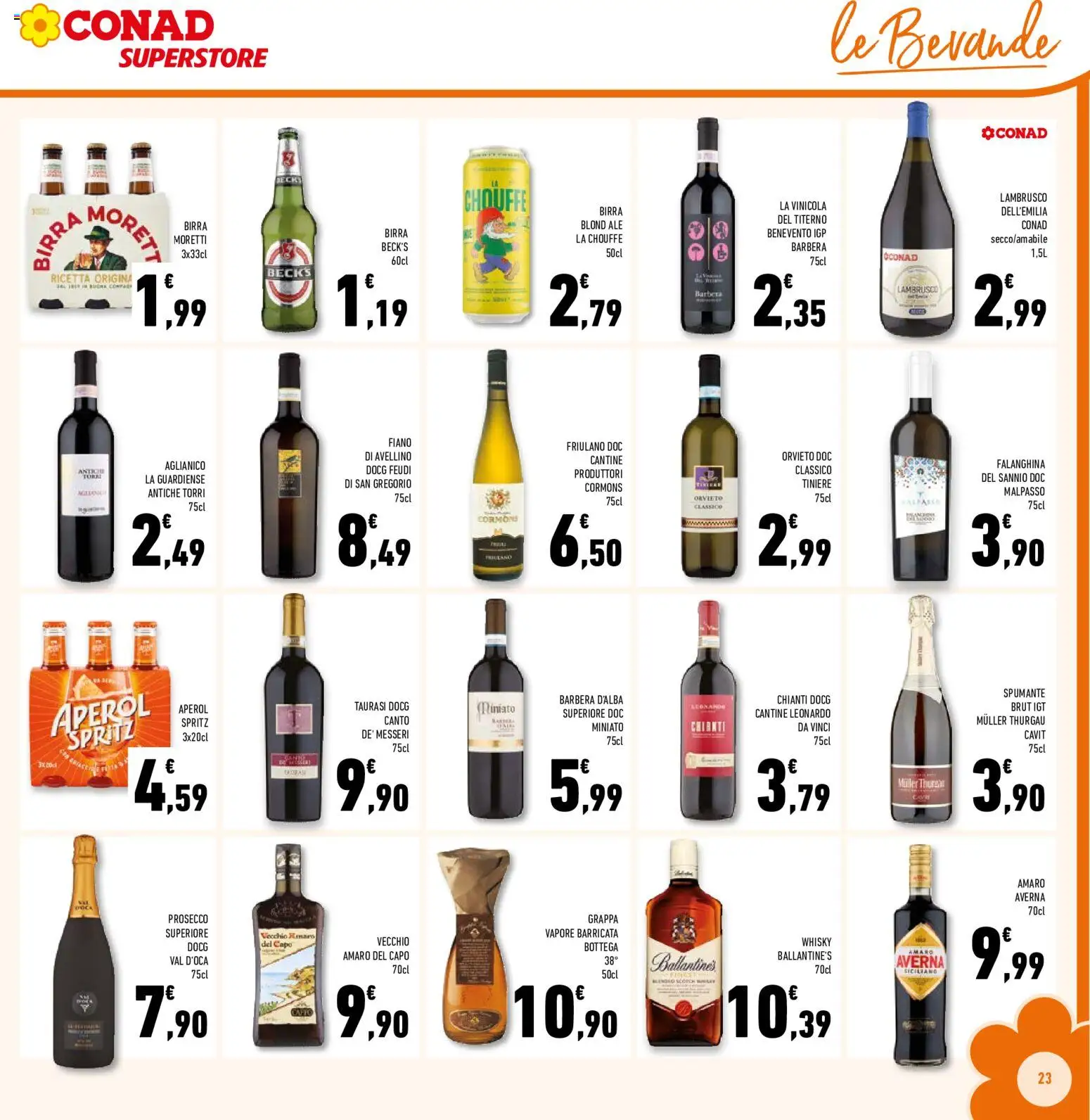 Volantino Conad del 07/10/2026 | Pagina: 23