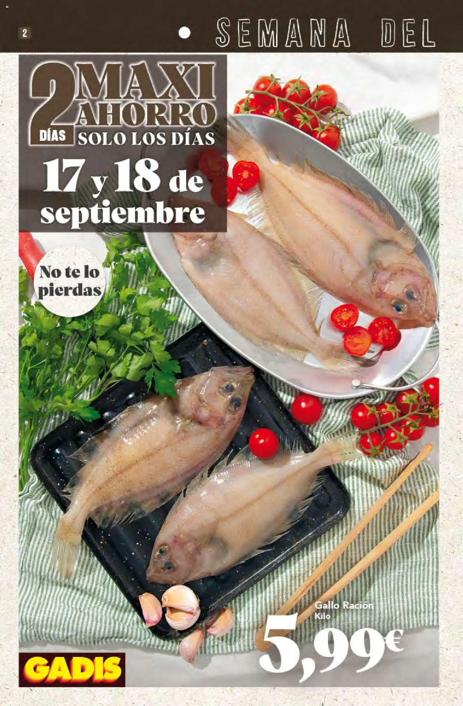 Gadis folleto │ válido desde el 17/09/2026 | Página: 2 | Productos: Té