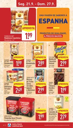 Pré-visualização Bebida de Chocolate Solúvel, Bebida de Chocolate Solúvel válido de 21/09/2026 | Página: 6 | Produtos: Amêndoas torradas, Chocolate, Tomate, Bebida
