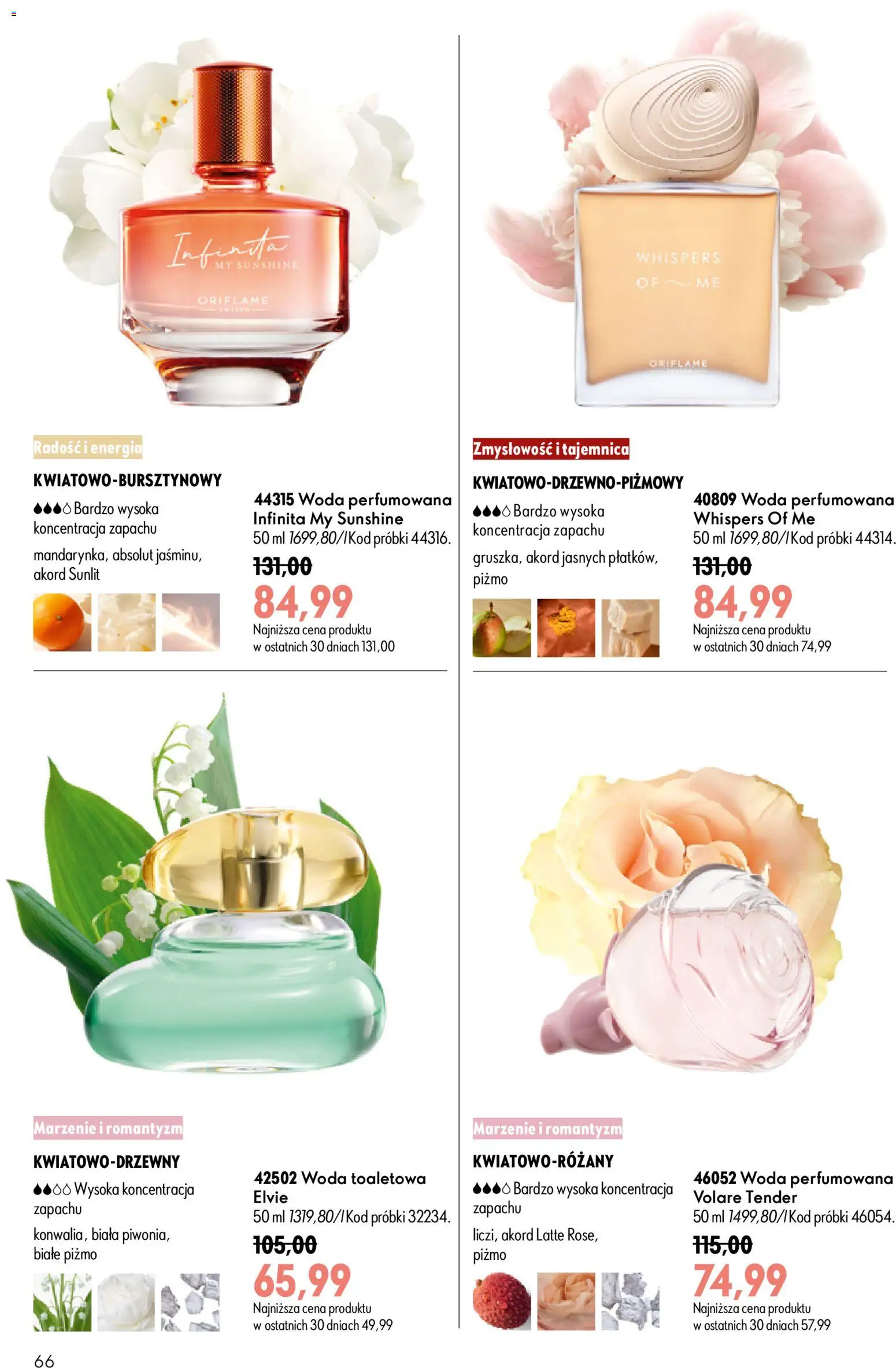 Oriflame Katalog 11 2026 od 29.07.2026 | Strona: 66 | Produkty: Woda toaletowa, Woda