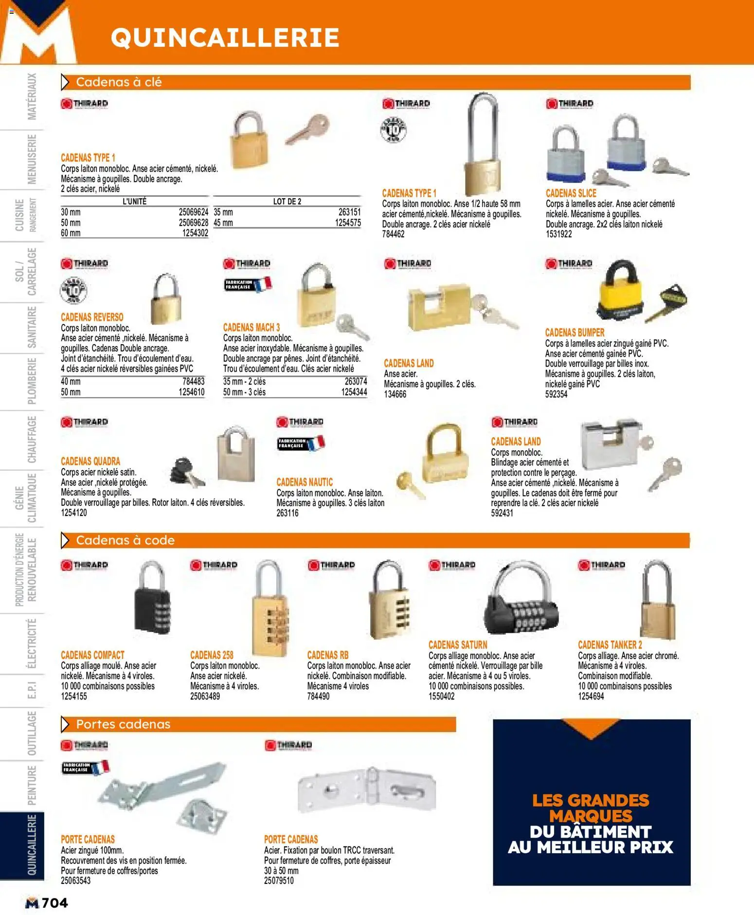 {H1} | Page: 704 | Produits: Clé, Porte, Portes, Combinaison