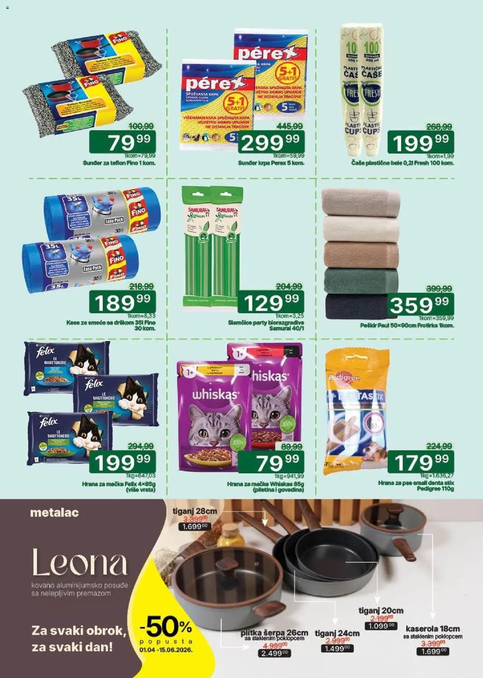 Univerexport katalog - važi od 27.04.2026 | Strana: 31 | Proizvode: Govedina, Peškir, Piletina, Tiganj