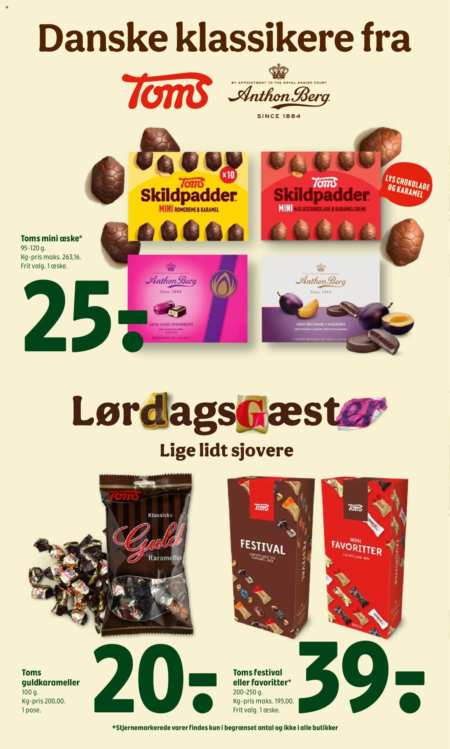 Coop 365 tilbudsavis – gyldig fra 25/06/2026 | Side: 27 | Produkter: Chokolade, Marcipanbrød, Karameller