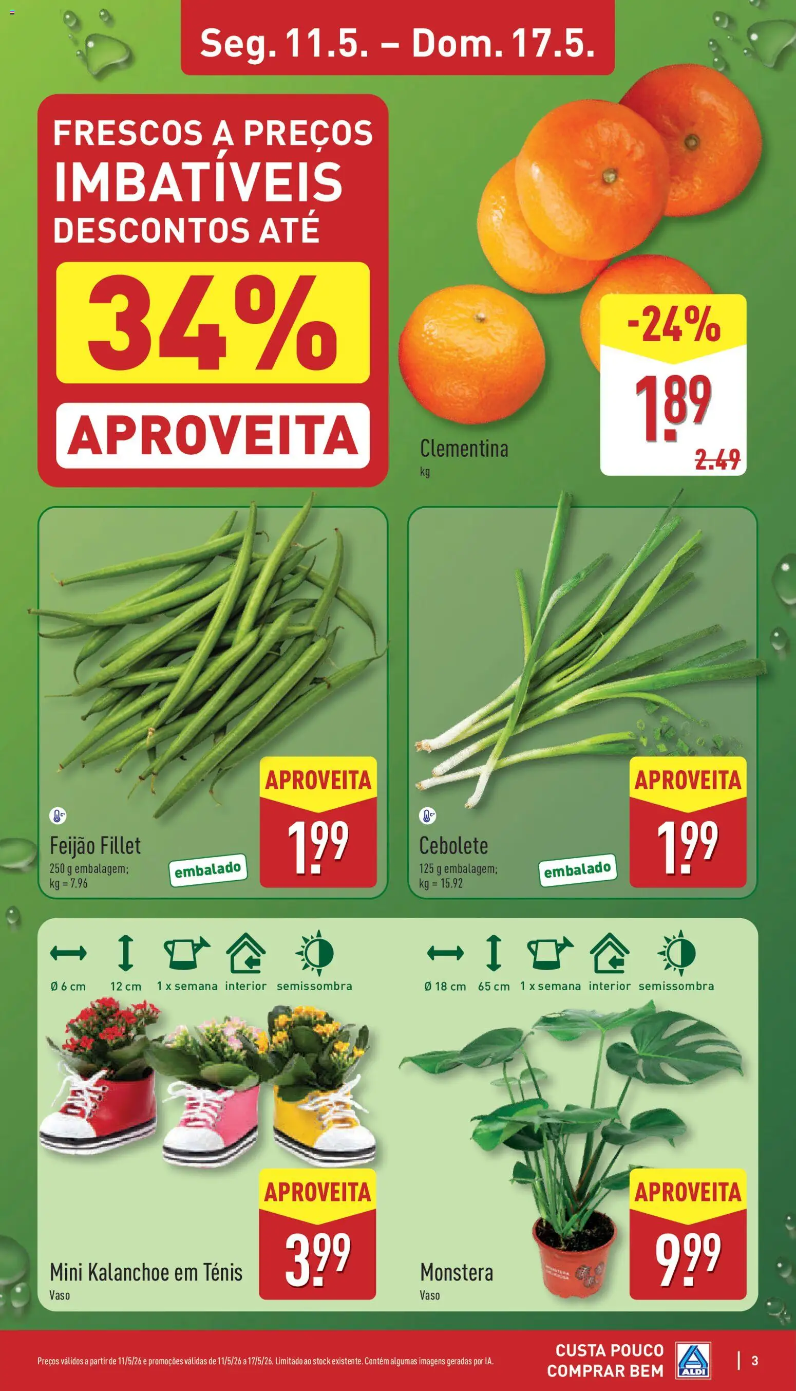 Aldi folheto | 11/05/2026 |  🎉 Como obter um desconto limitado? Poupe ainda hoje! | Portugal