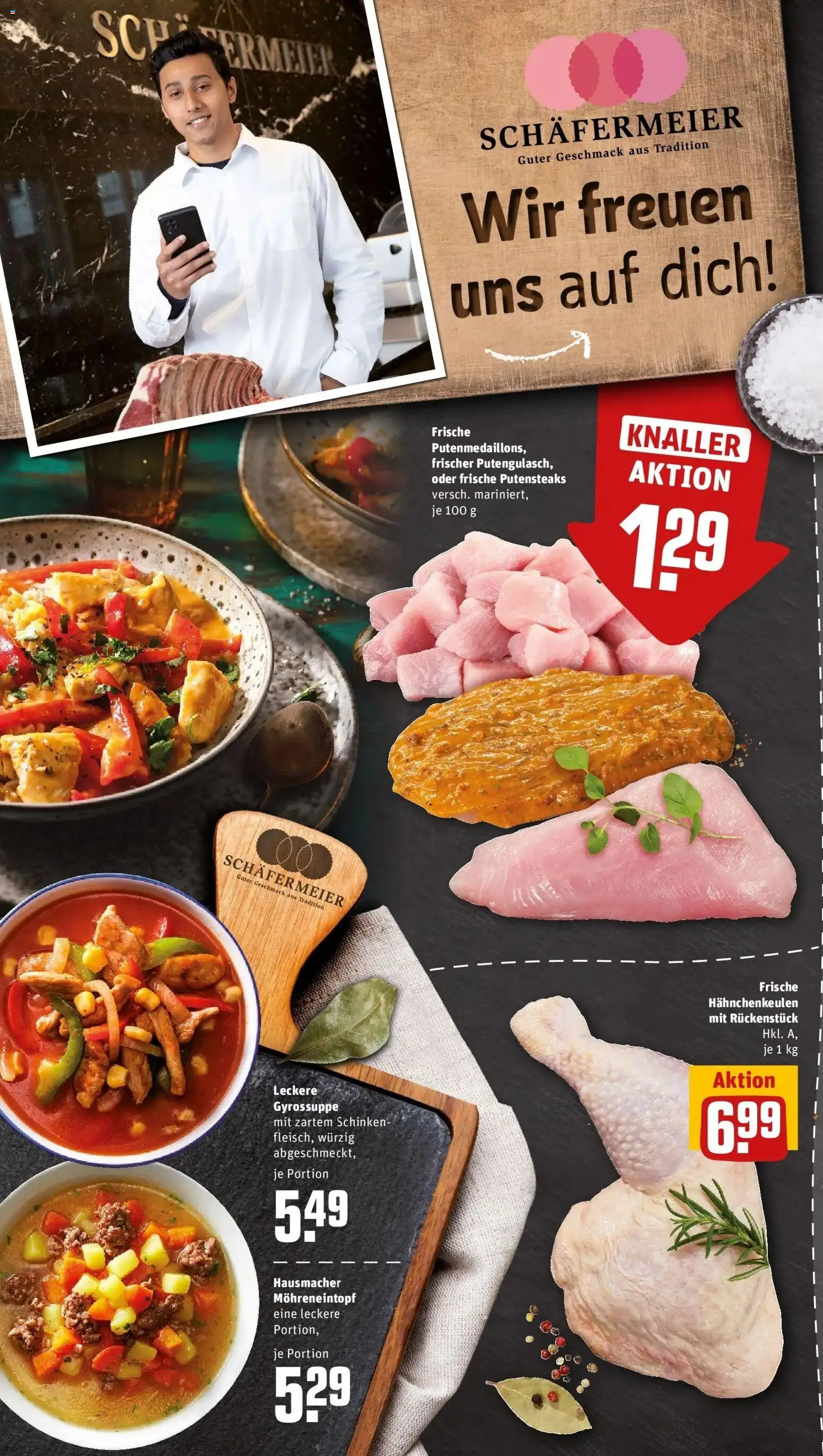 REWE Prospekt ab 14.09.2026 zum Blättern » Angebote | Seite: 8 | Produkte: Schinken