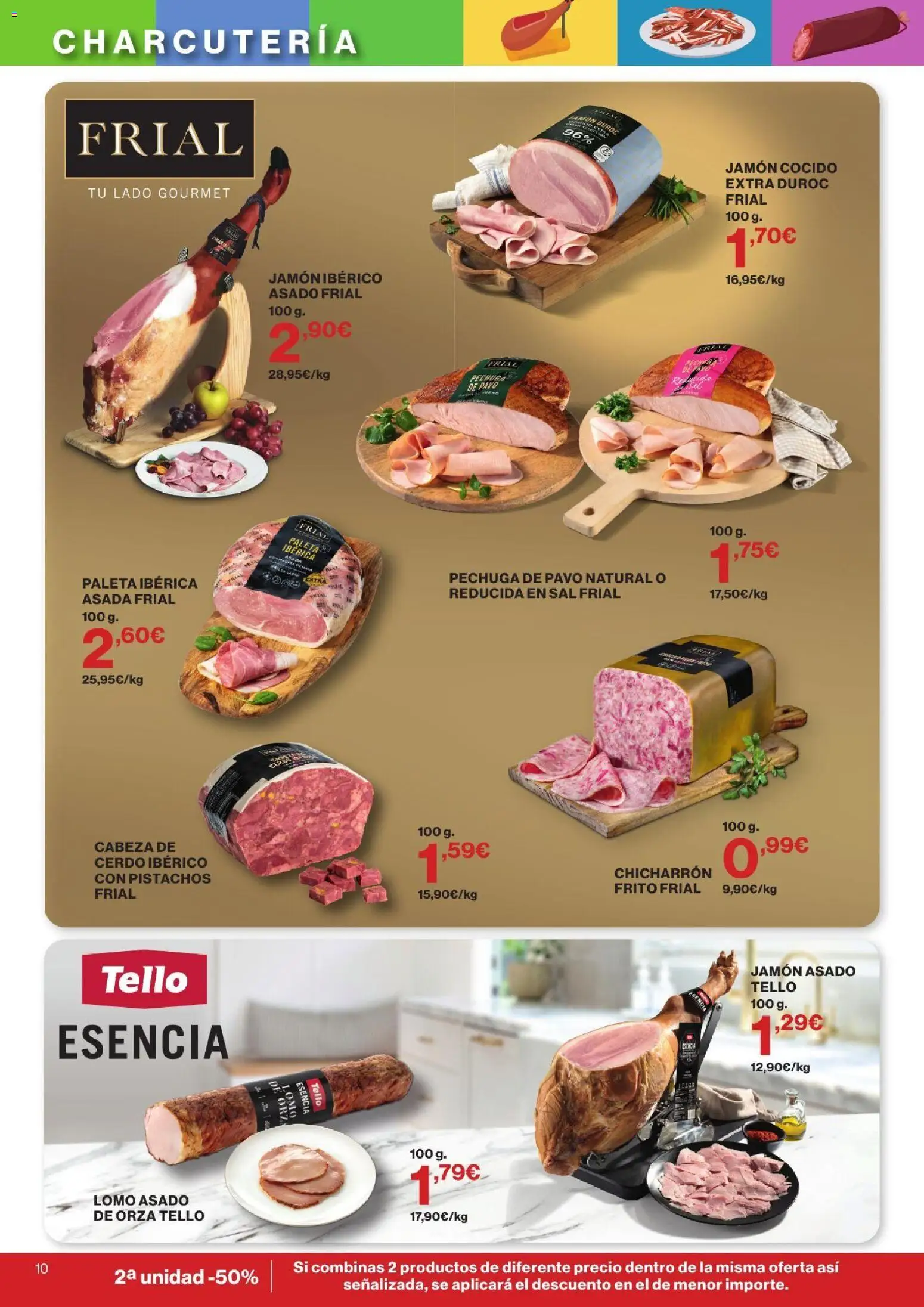 Supercor Canarias │ válido desde el 24/09/2026 | Página: 10 | Productos: Jamón, Jamón cocido, Cerdo, Pistachos