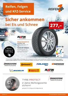 Angebote - Reifen 1+: Sicher ankommen bei Eis und Schnee ab 10.10.2026 gültig