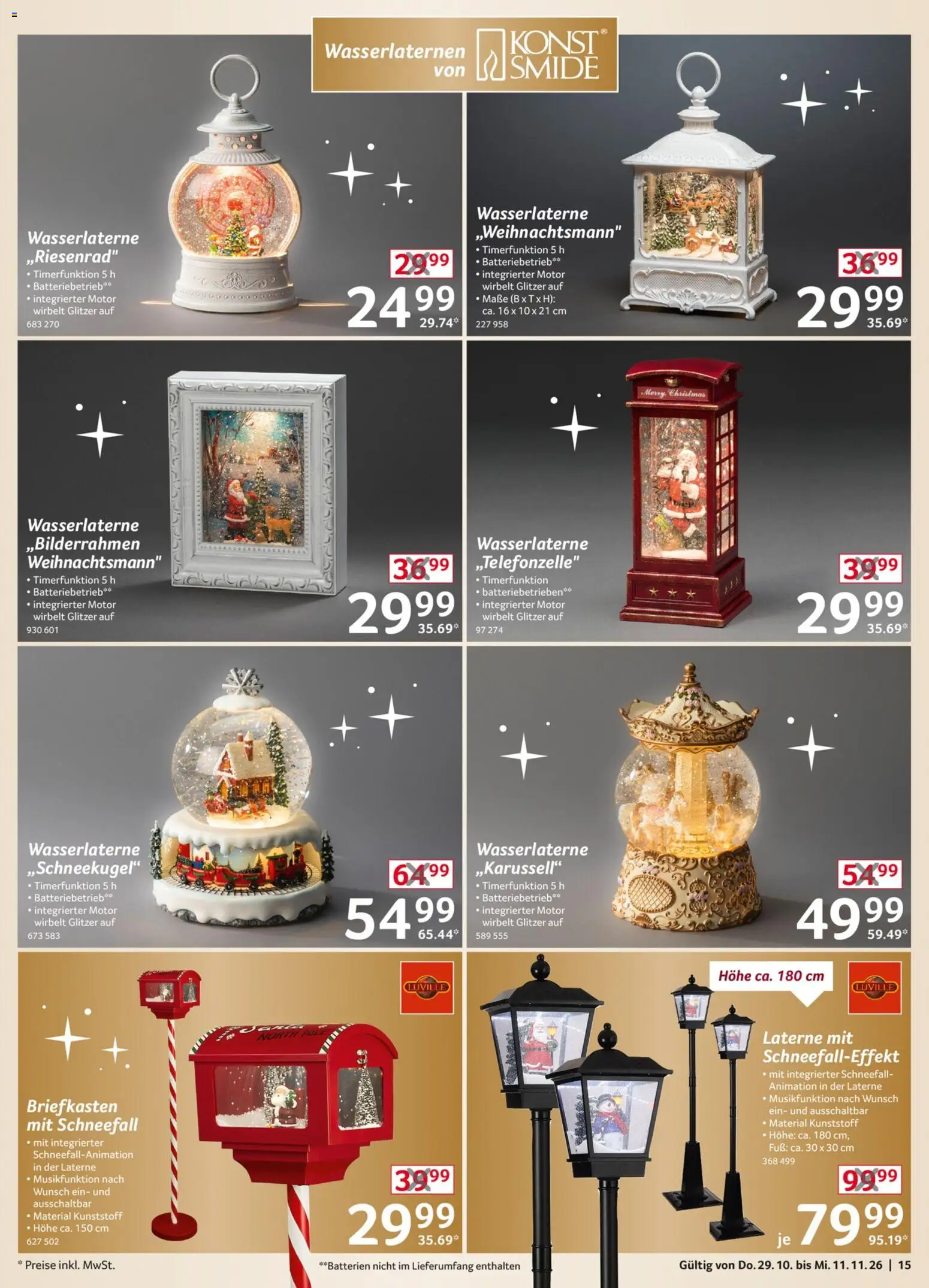 Selgros Weihnachten Spezial – gültig ab 29.10.2026 | Seite: 15 | Produkte: Batterien