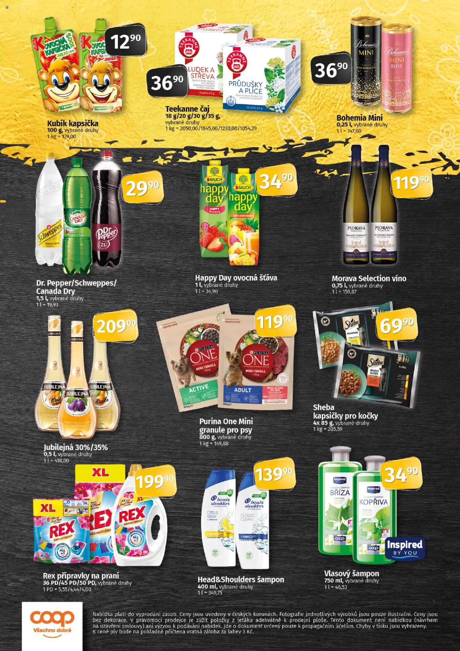 Coop leták - Tip Extra od 19.08.2026 | Strana: 4 | Produkty: Teekanne, Šťáva, Tramín červený, Šampon