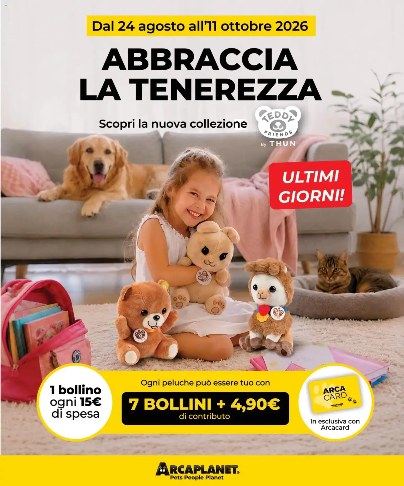 Volantino Arcaplanet del 01/10/2026 | Pagina: 38 | Prodotti: Peluche
