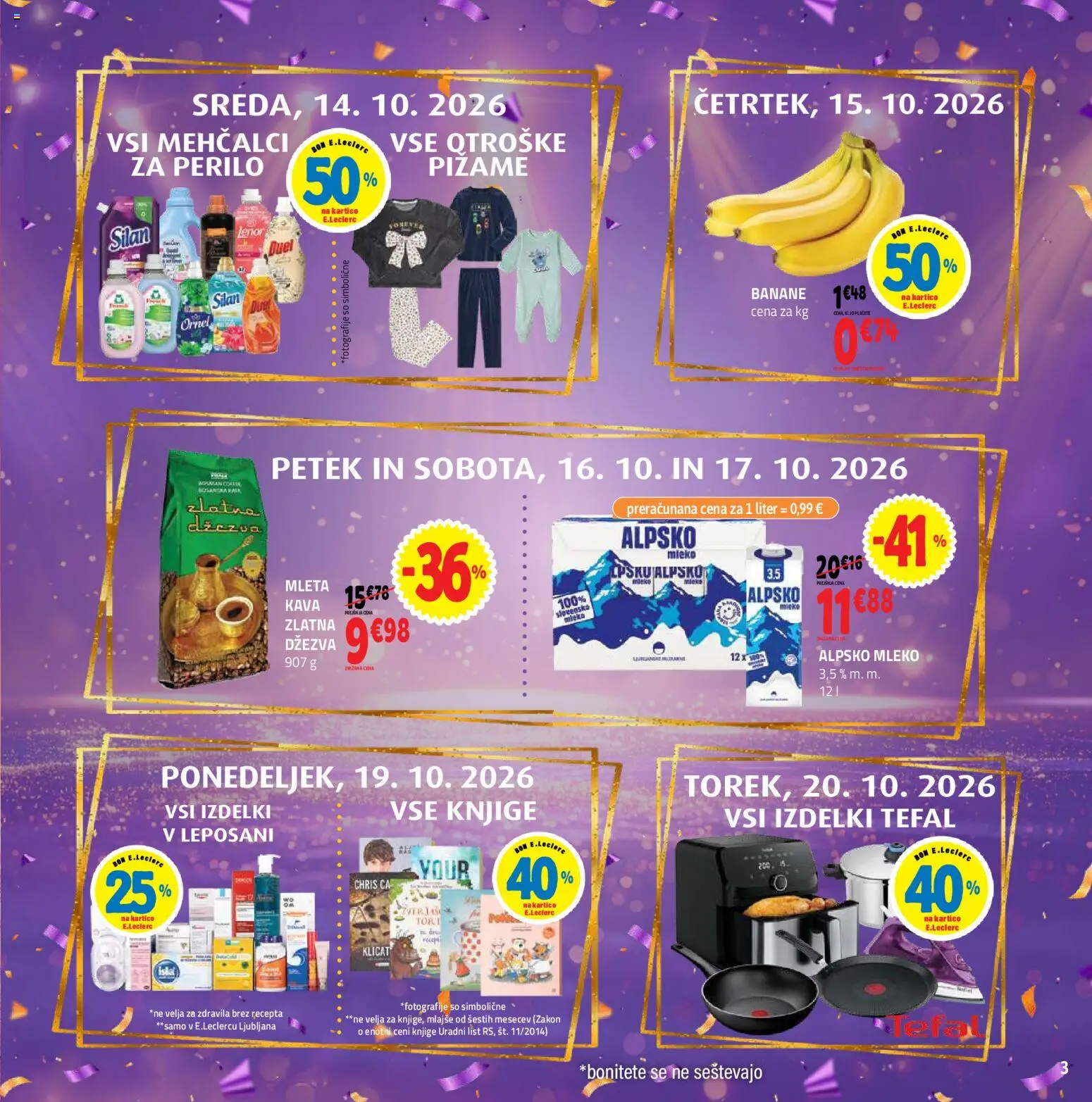 Novi E.leclerc katalog ponudbe – veljaven od 14.10.2026 | Stran: 3